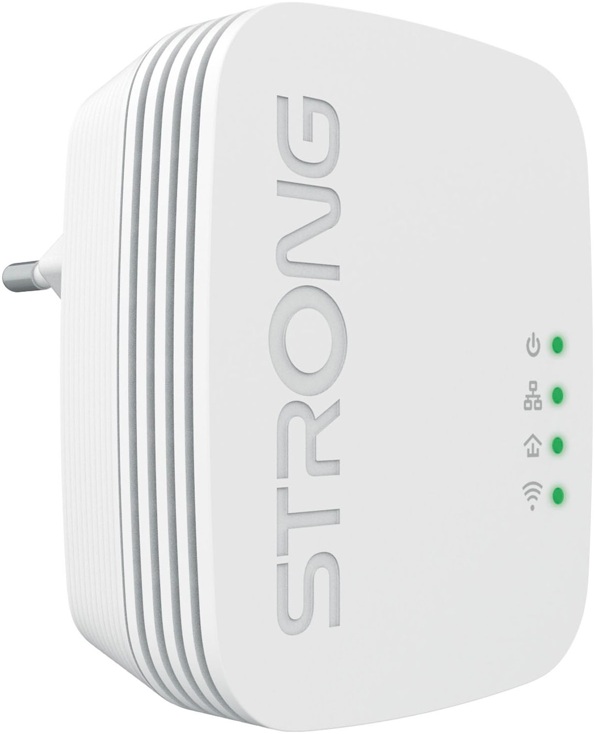Strong Reichweitenverstärker »Powerline MINI WiFi 600 Mbit/s Set (2 Einheiten)«, (2 St.)