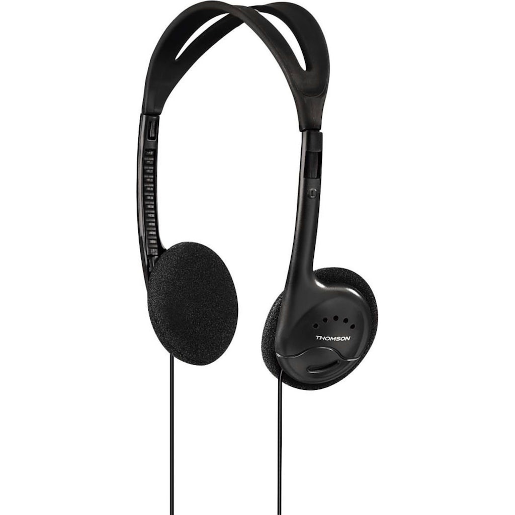 Thomson On-Ear-Kopfhörer »Kopfhörer On-Ear für MP3-Player und Smartphones schwarz, ultraleicht«