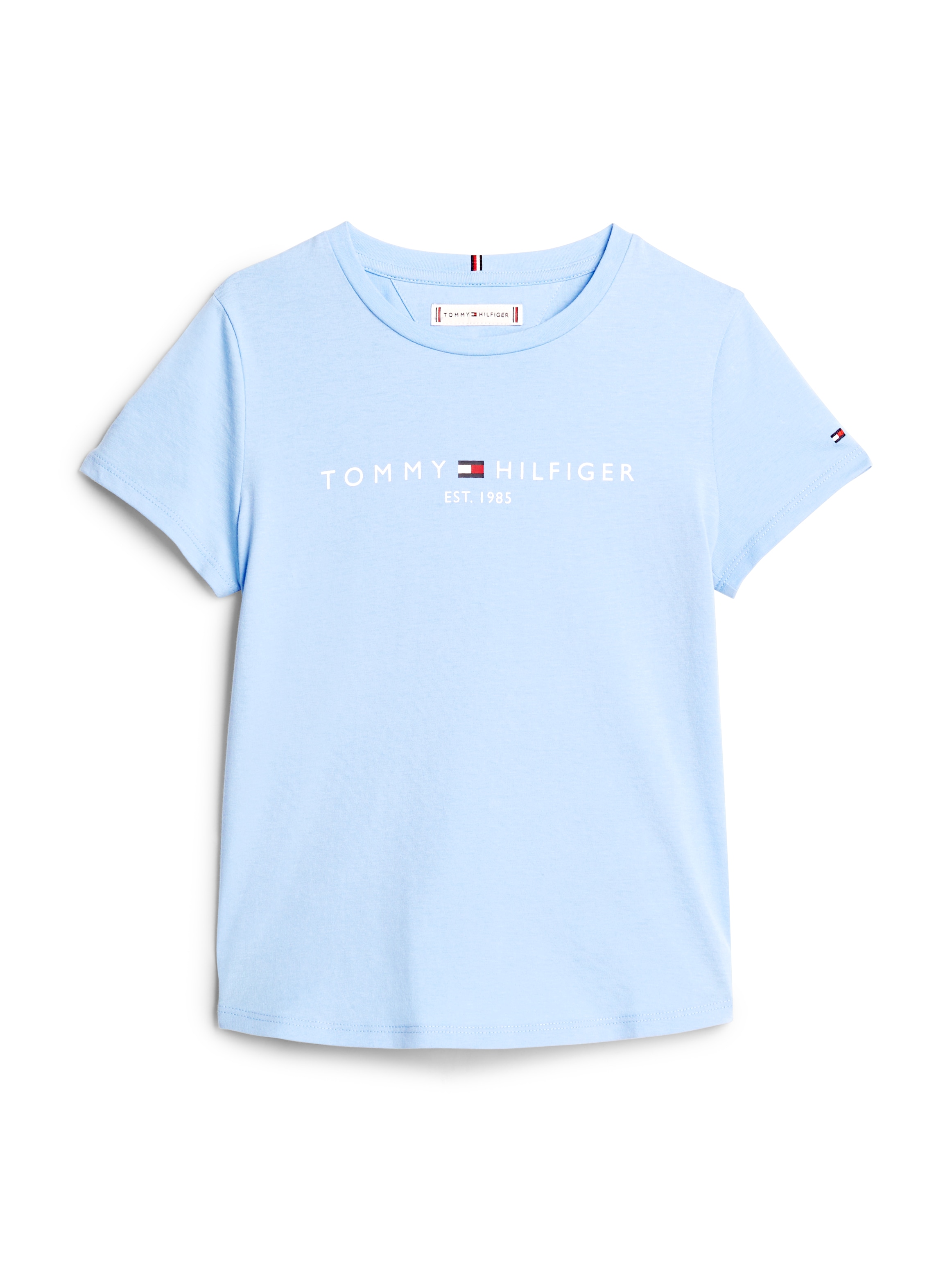 Tommy Hilfiger Kurzarmshirt »ESSENTIAL TEE S/S«, (1 tlg.), mit Tommy Hilfiger Logoschriftzug