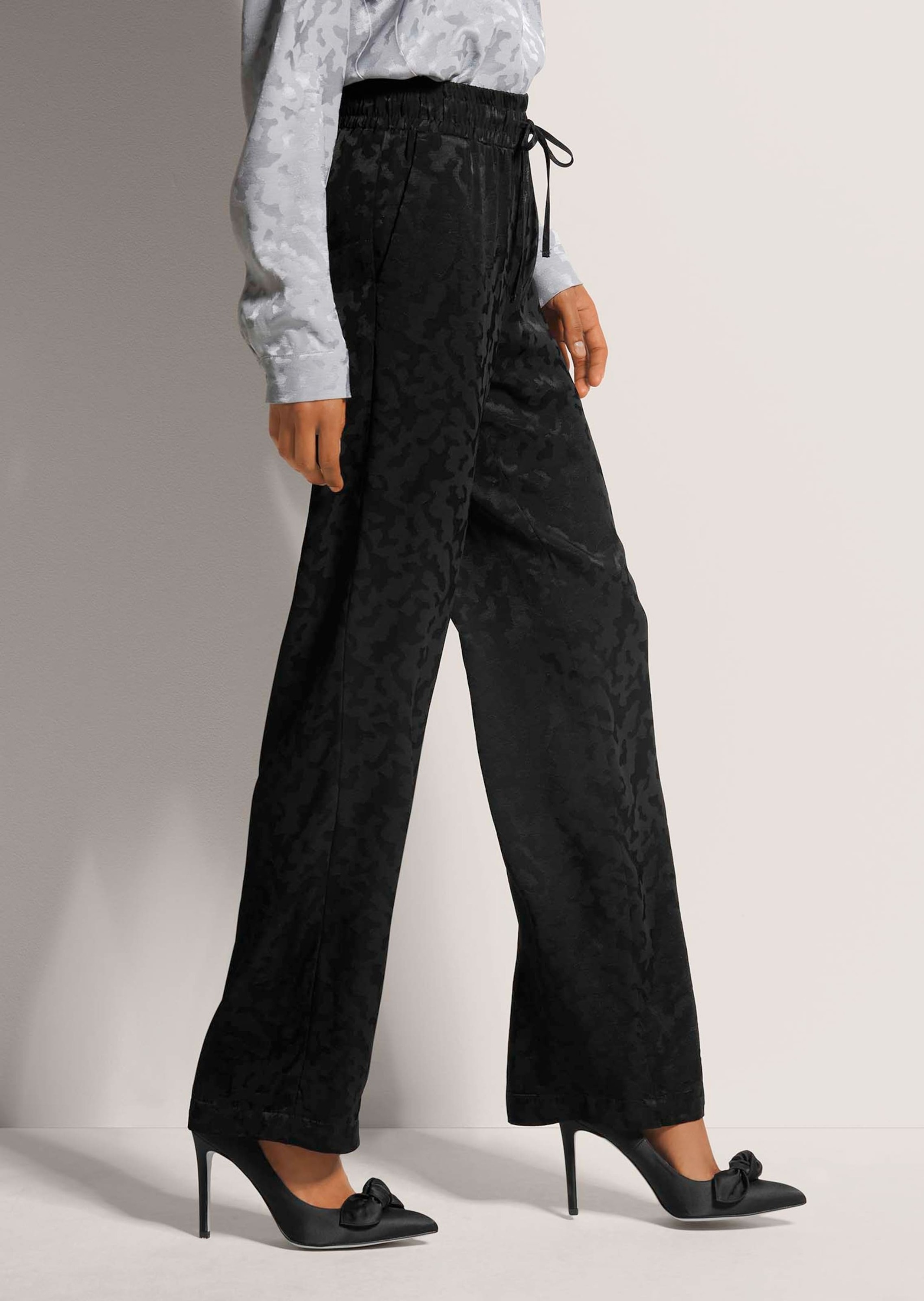 MADELEINE Stoffhose »Hose Jacquard-Hose zum Schlüpfen«