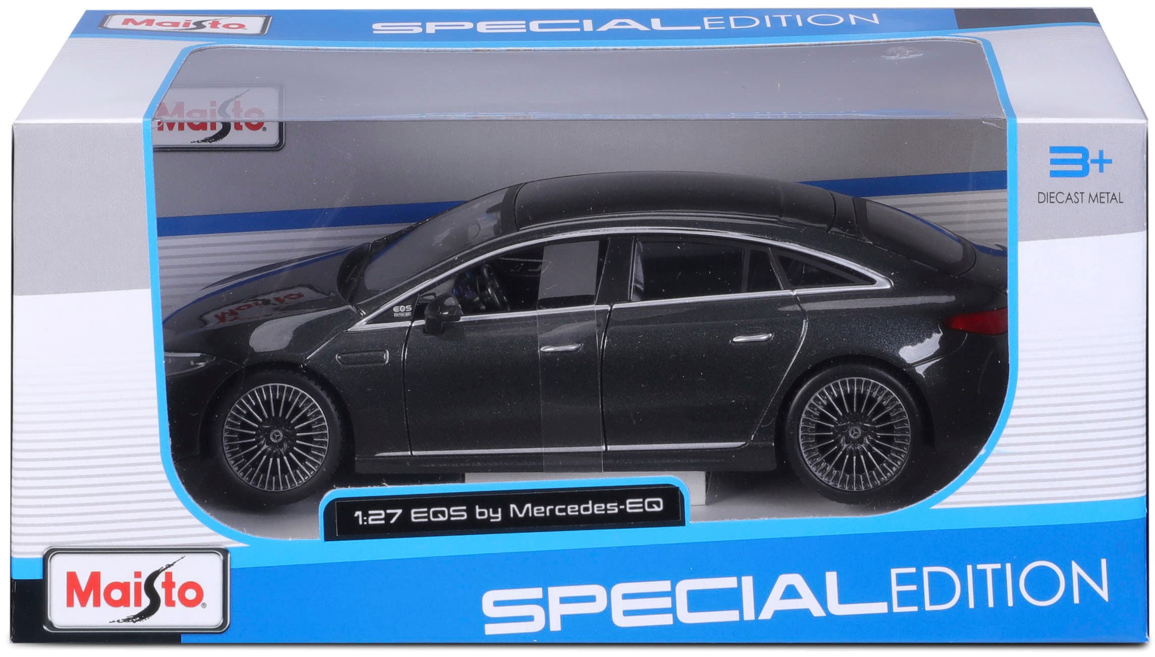 Maisto® Sammlerauto »1:27 Mercedes EQS, grau«, 1:27