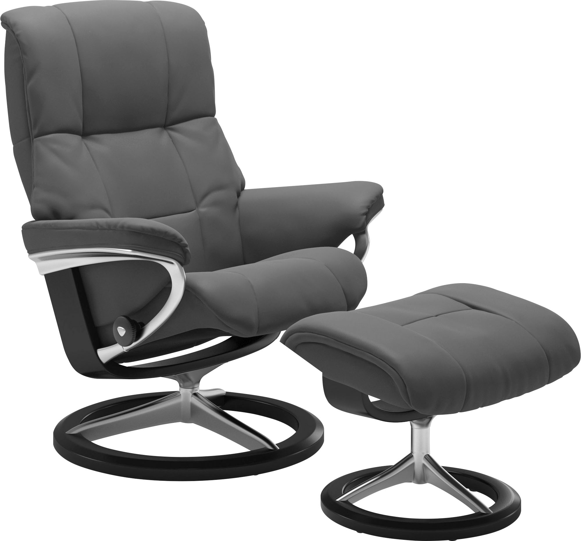 Stressless® »Mayfair« mit Signature Base, Gestell Schwarz, Sesselgröße S, M & L, in 3 Bezugsqualitäten lieferbar