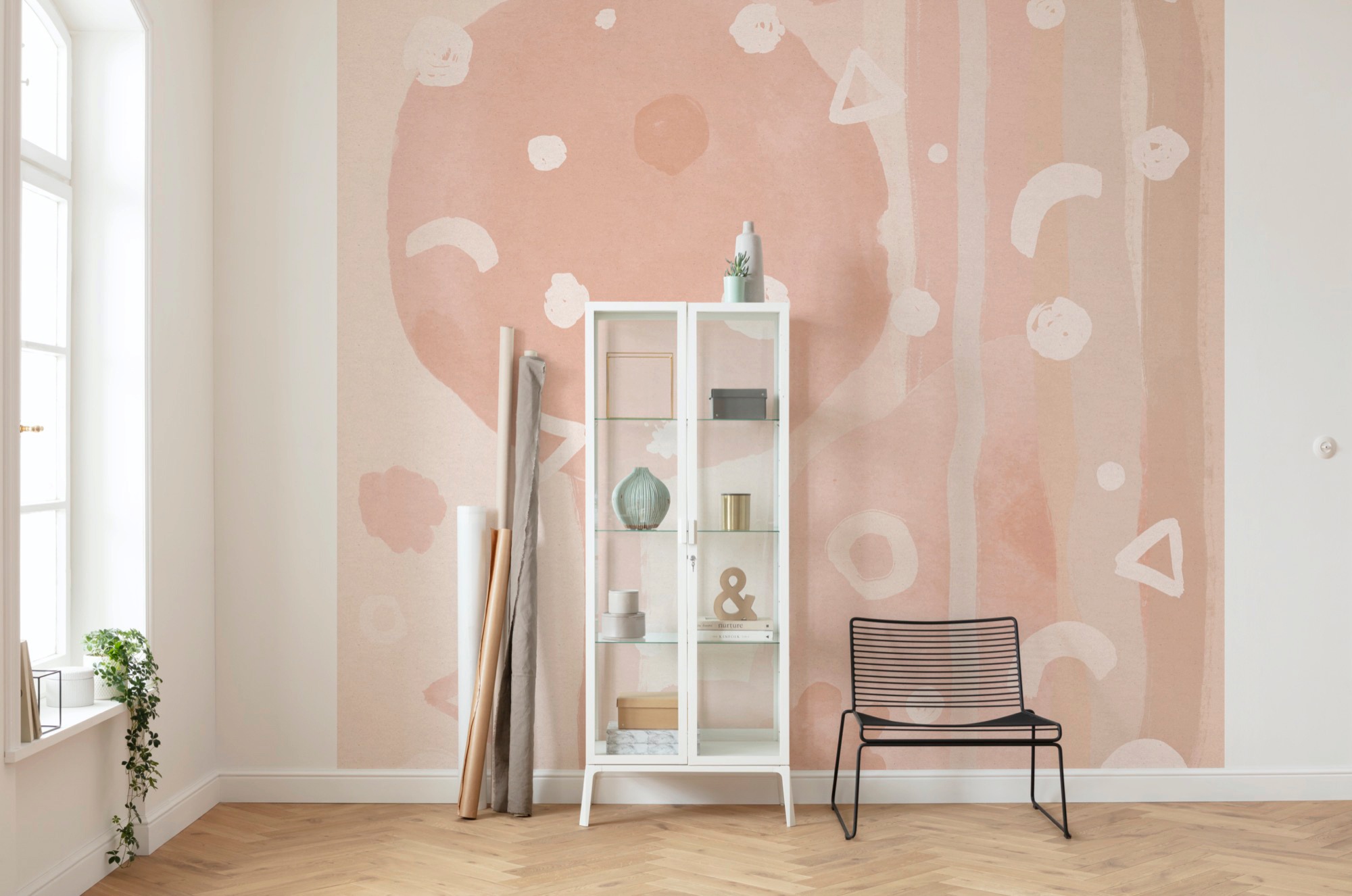 Komar Vliestapete »Digitaldruck Vlies - Facile - Größe 300 x 280 cm«, bedruckt, Wohnzimmer, Schlafzimmer