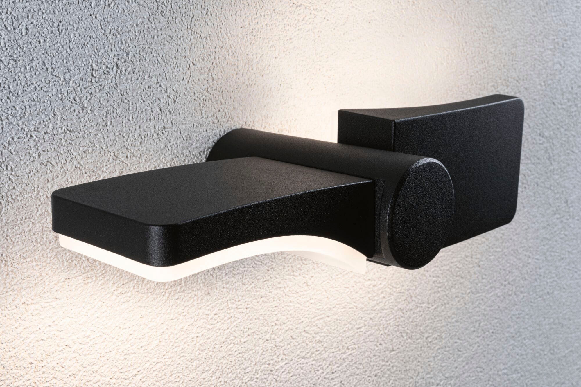 Paulmann LED Außen-Wandleuchte »Outdoor 230V Pekana IP44 anthrazit«, 2 flammig, IP44