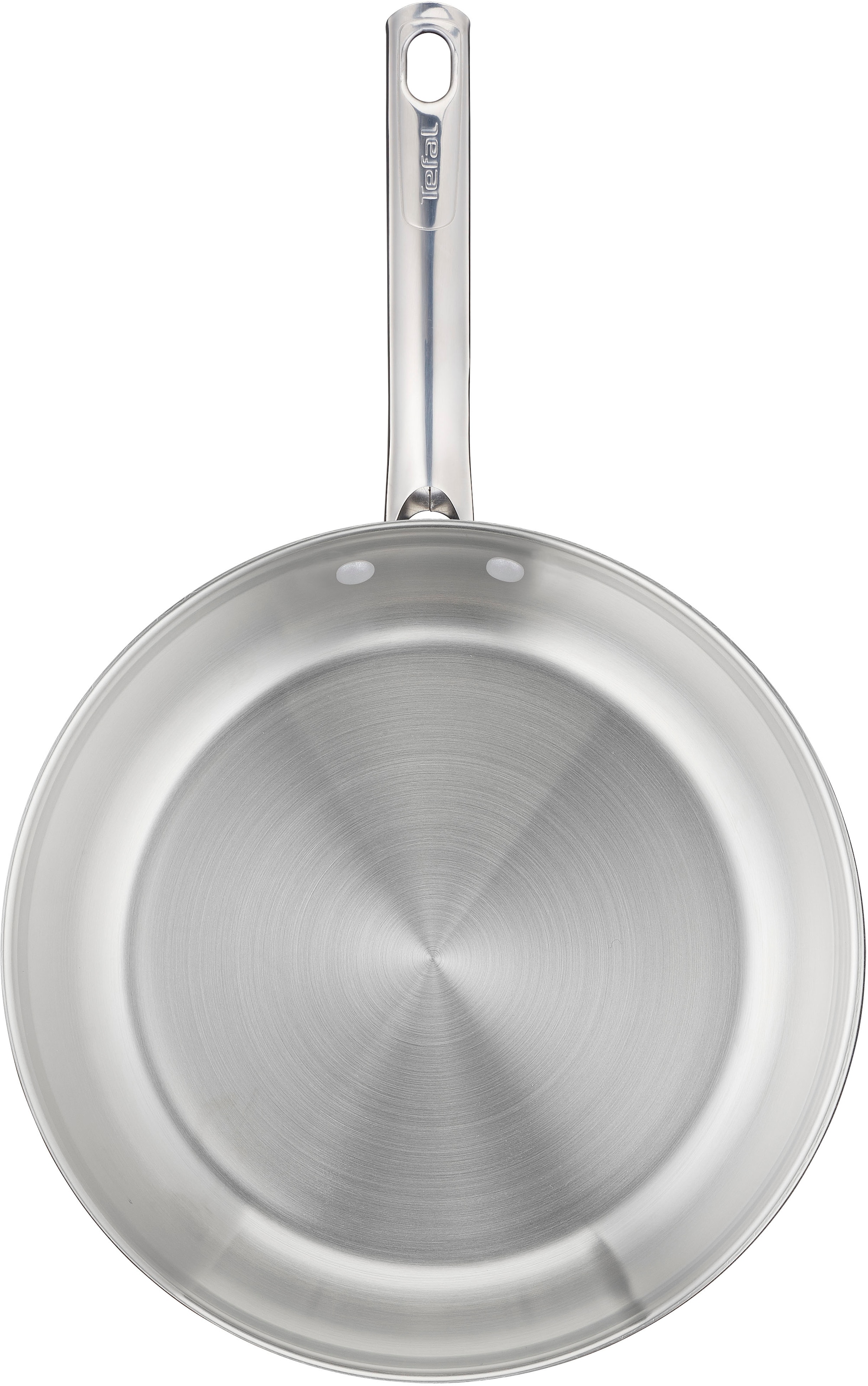 Tefal Bratpfanne »Duetto On« Edelstahl 1 Stk. tlg. unversiegelt, Induktion, genieteter Griff, backofengeeignet