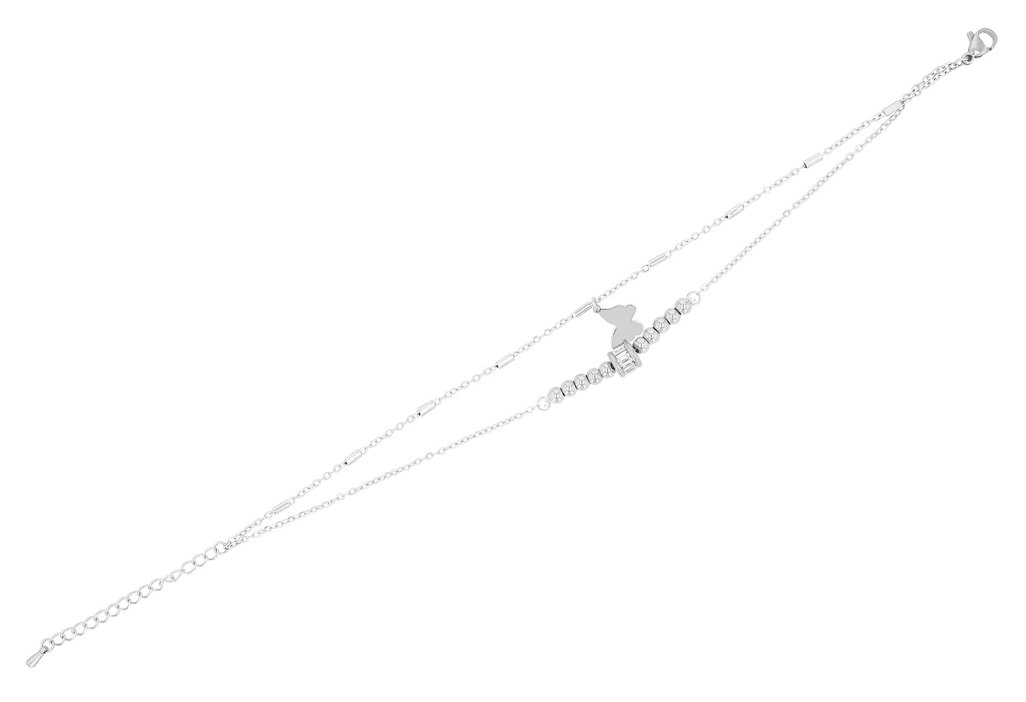 Adelia´s Kettenanhänger »Damen Anhänger ¿ Herzanhänger aus Edelstahl mit Perlmutt«