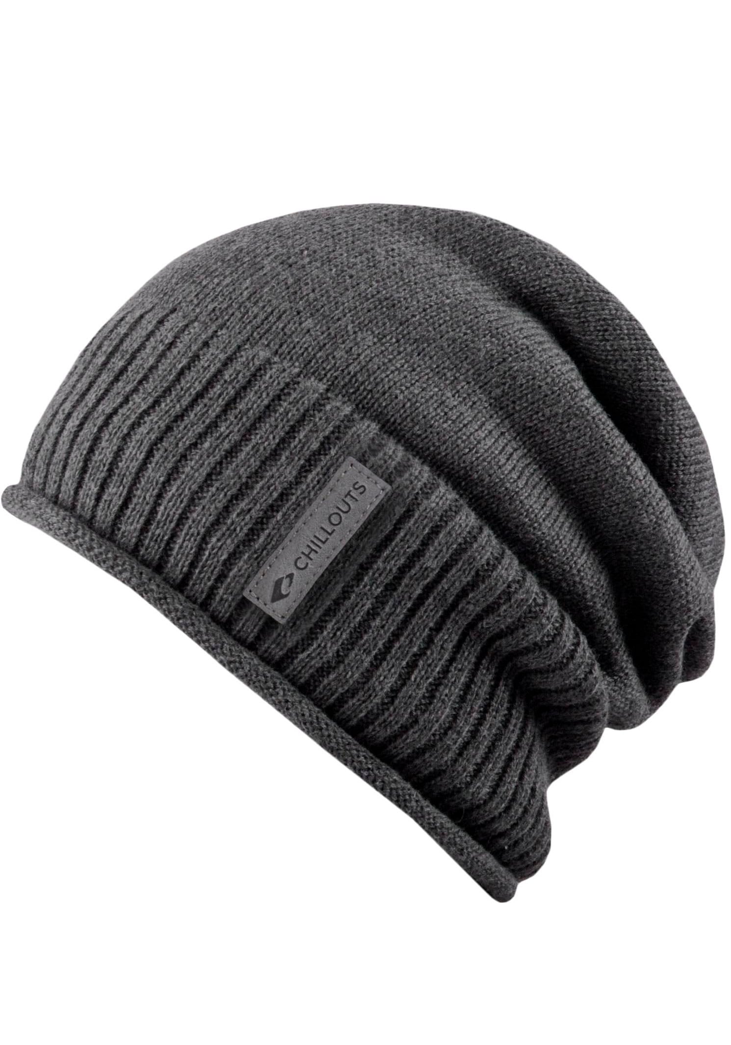 chillouts Beanie »Etienne Hat«, mit dezentem Logo-Schriftzug