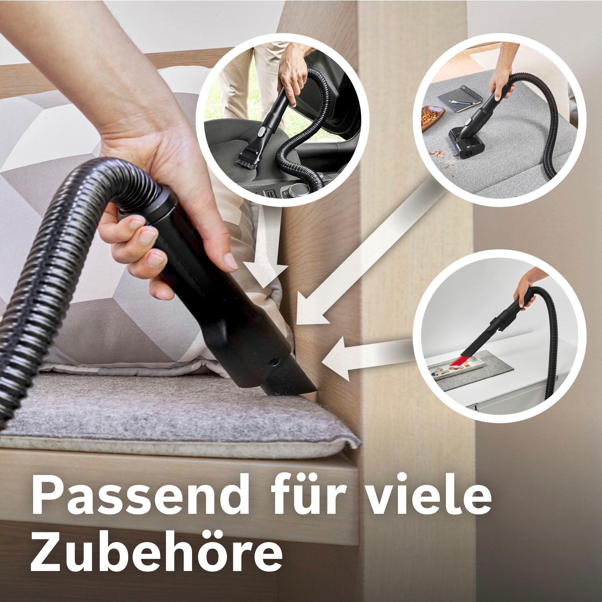 BOSCH Staubsauger-Verlängerungsrohr OTTO flexibel, passend »BHZUFEH«, (Packung), zu im Shop Akkustaubsauger Online Unlimited