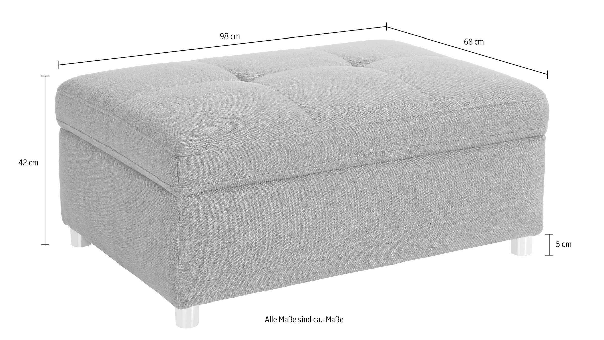 Home affaire Polsterhocker »Labene«