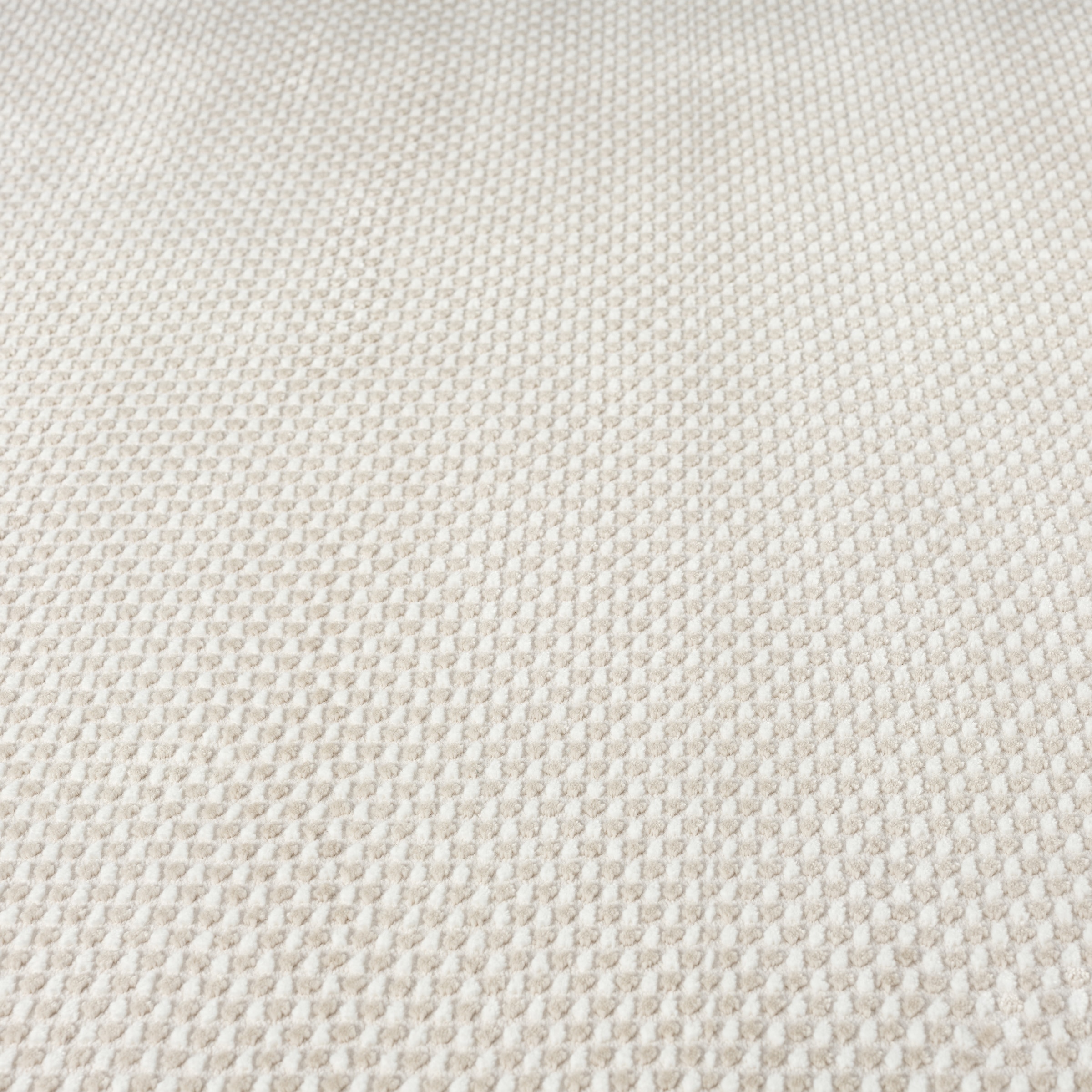 Sehrazat Teppich »Nora 5600 , auch als Läufer« rechteckig 10 mm Höhe Kurzflor, grafisches Hoch Tief  Muster, Wohnzimmer