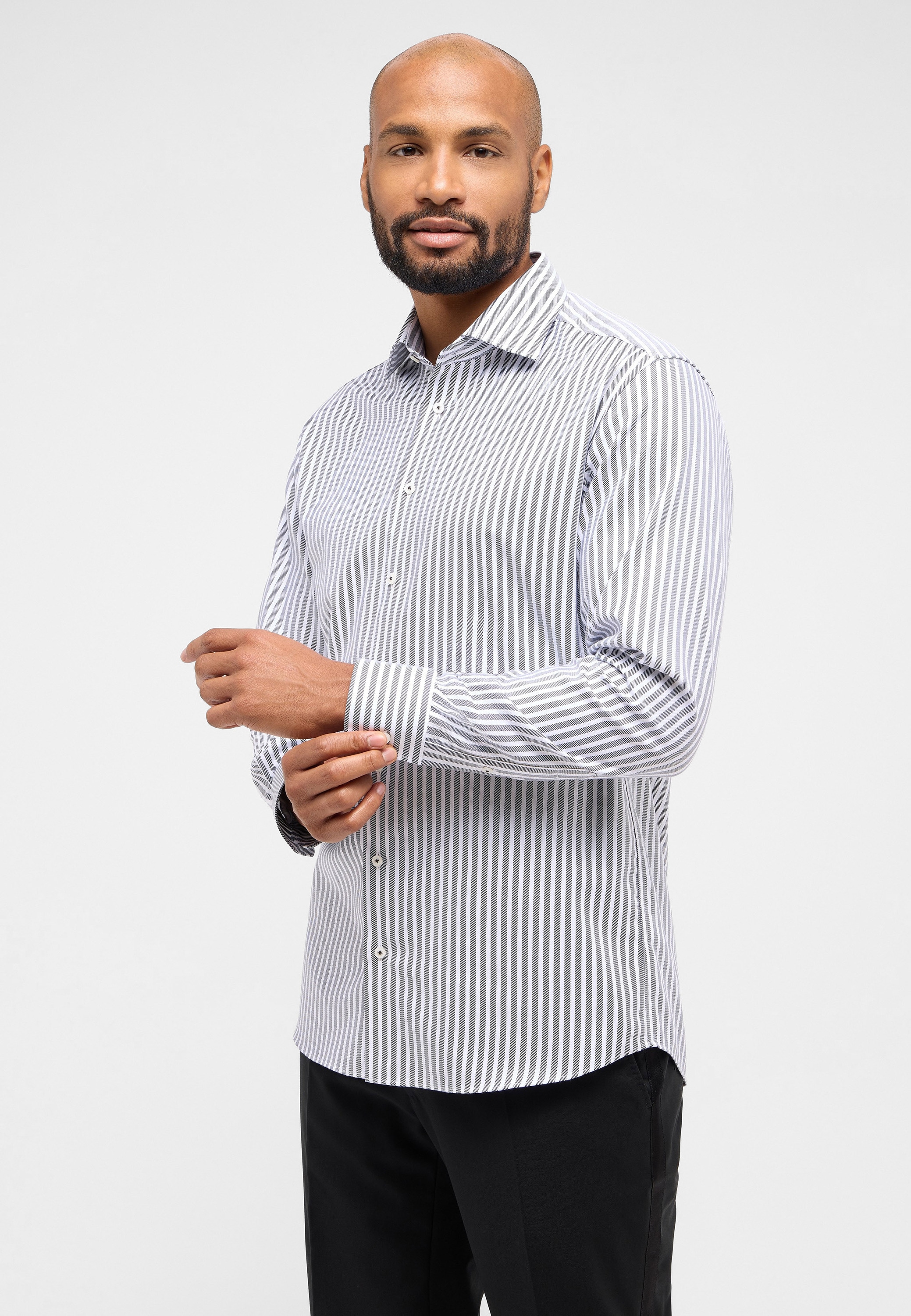 Eterna Langarmhemd »MODERN FIT« NON IRON (bügelfrei)