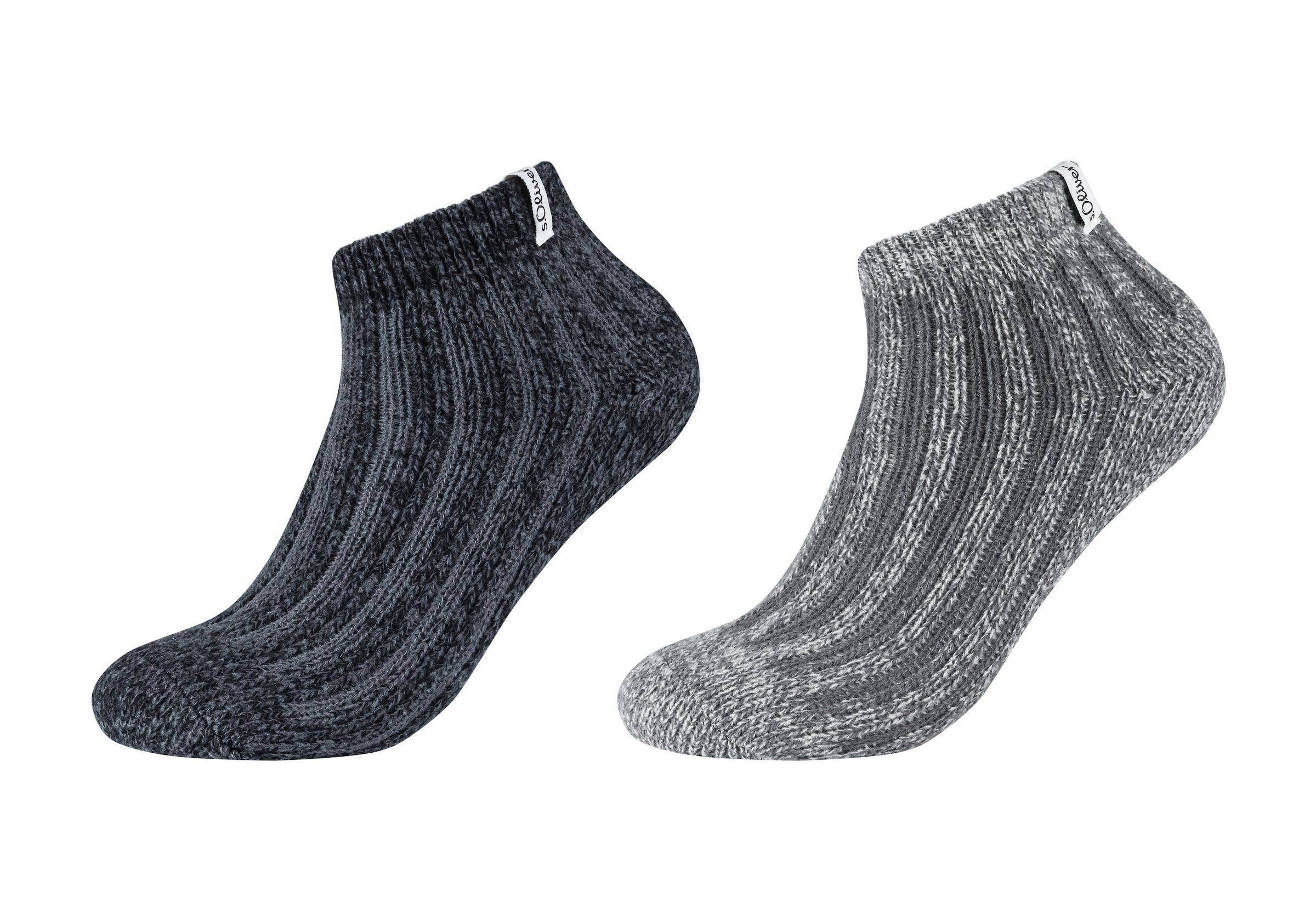 s.Oliver Sneakersocken »warm & cozy« 4 Paar tlg. mit elastischem Bund