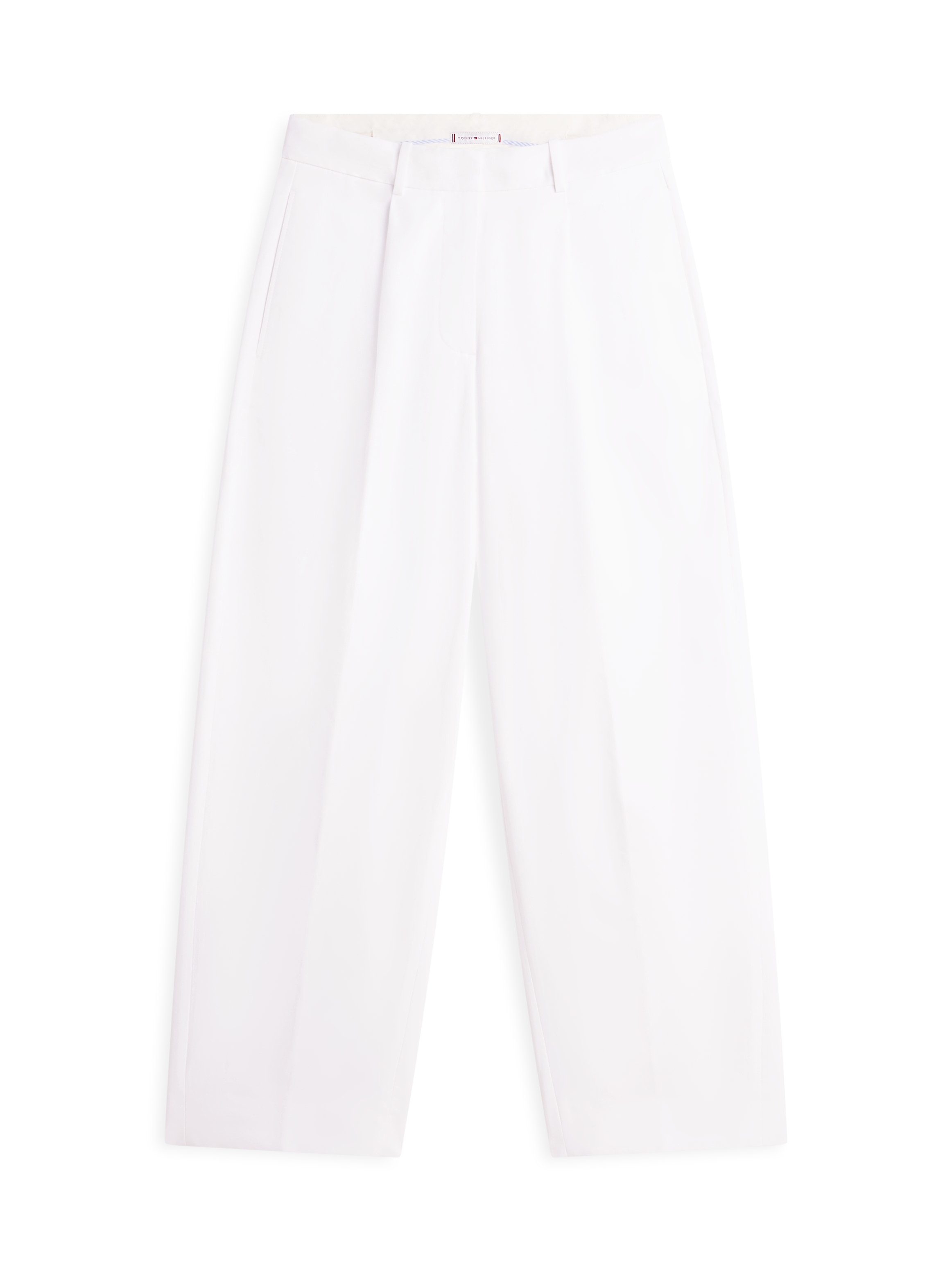 Tommy Hilfiger Chinohose »COTTON BARREL PLEATED CHINO«  Baumwollmix, Mid Rise, Tapered