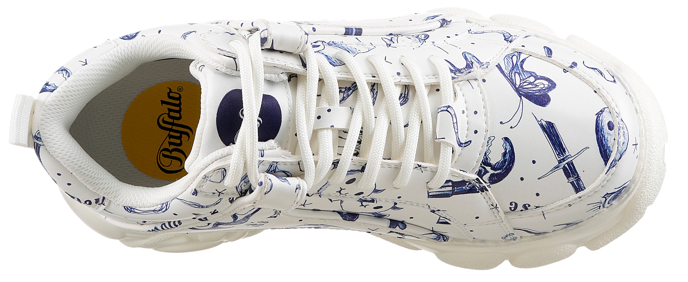 Buffalo Plateausneaker, Chunky Sneaker, Schnürschuh, Halbschuh in coolem Design