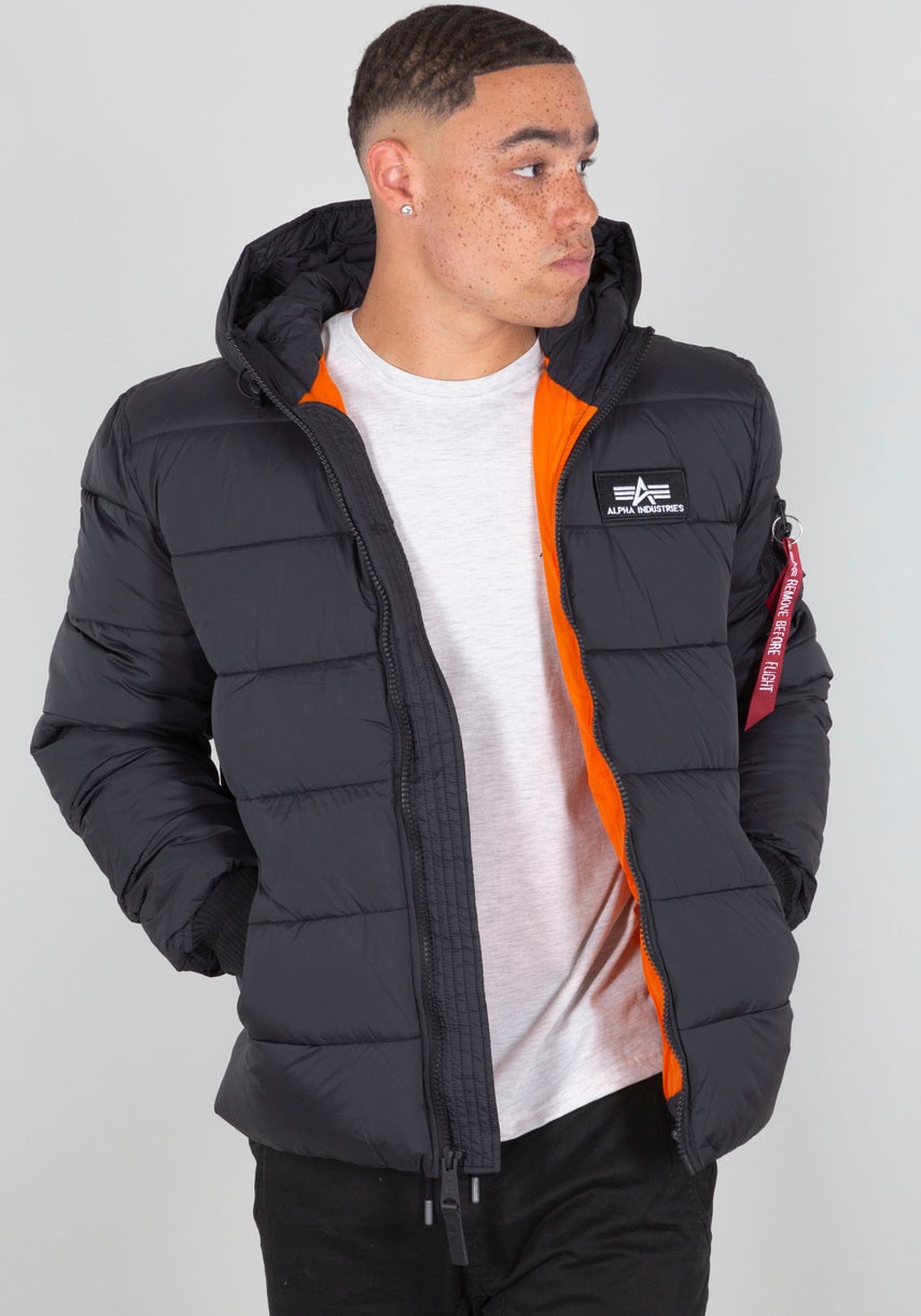 Alpha Industries Steppjacke »Hooded Puffer Alpha FD«, mit Kapuze