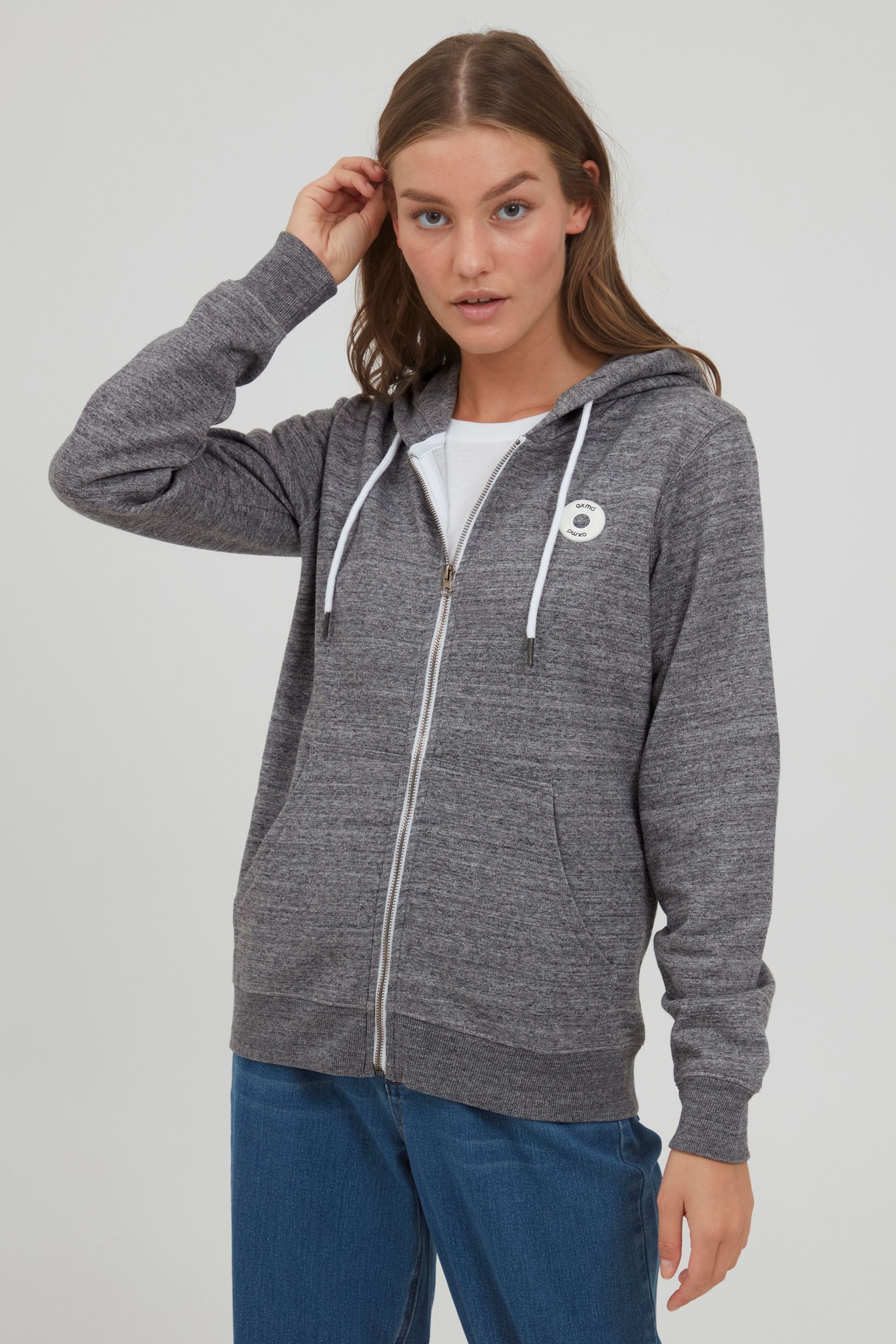 OXMO Kapuzensweatjacke »Kapuzensweatjacke OXHelna«