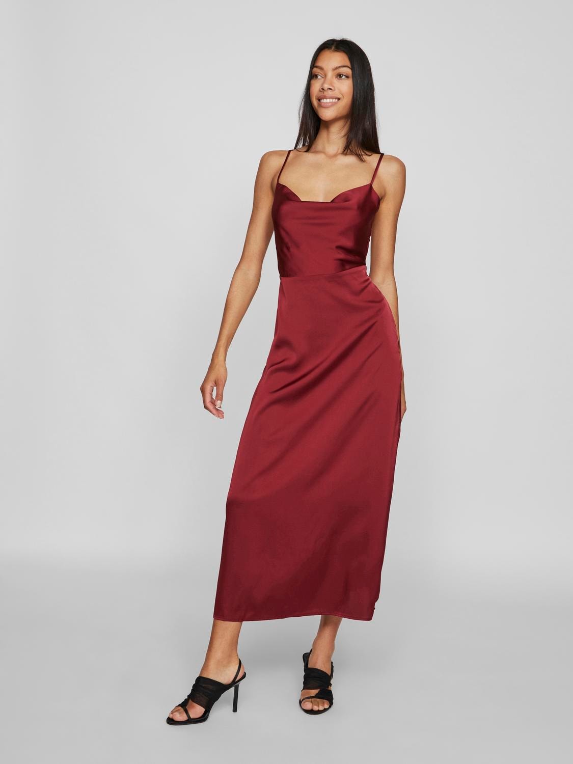 Vila Trägerkleid »VIRAVENNA STRAP ANKLE DRESS - NOOS«