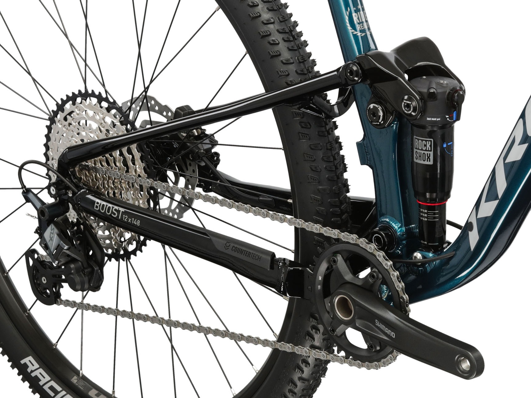 Kross Mountainbike »Mountainbike Hardtail Earth 1.0 29"« 12 Gang Shimano DEORE SLX M7100 Schaltwerk Kettenschaltung