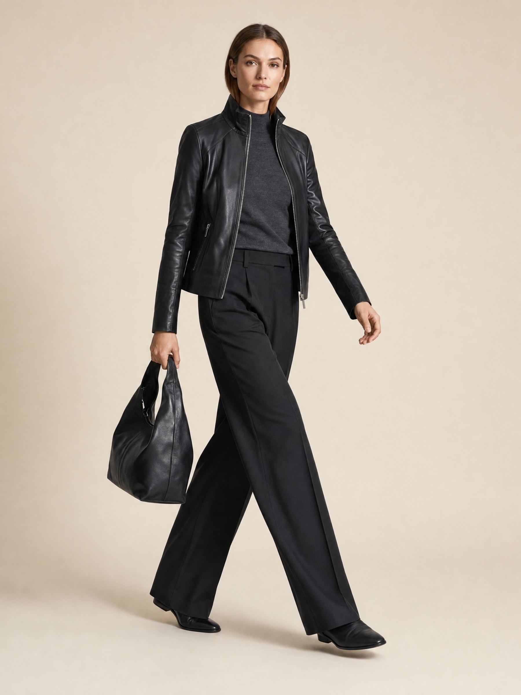 RICANO Lederjacke »Lederjacke Lea« Handgefertigt aus echtem Leder