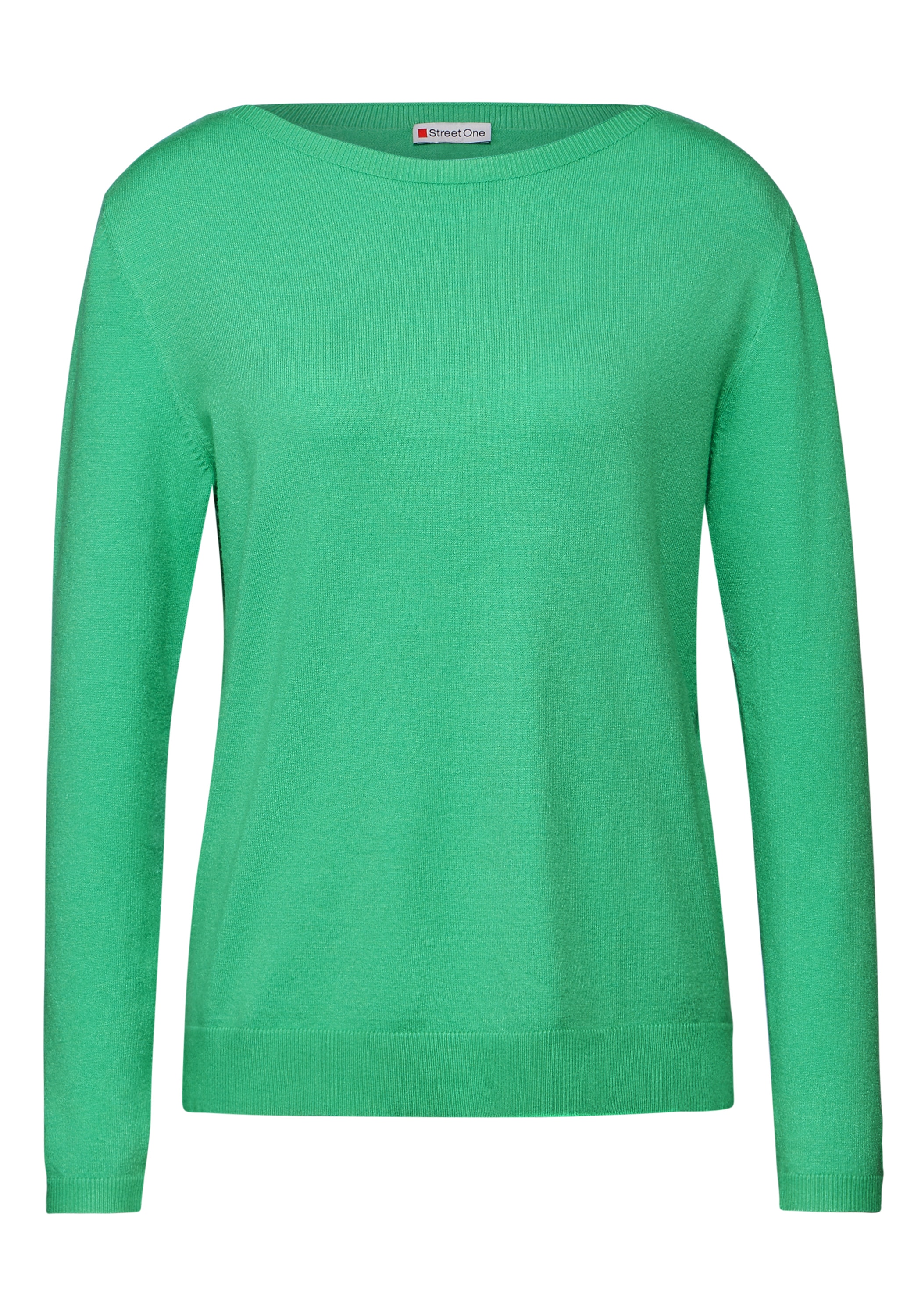 STREET ONE Strickpullover, mit Rippbündchen