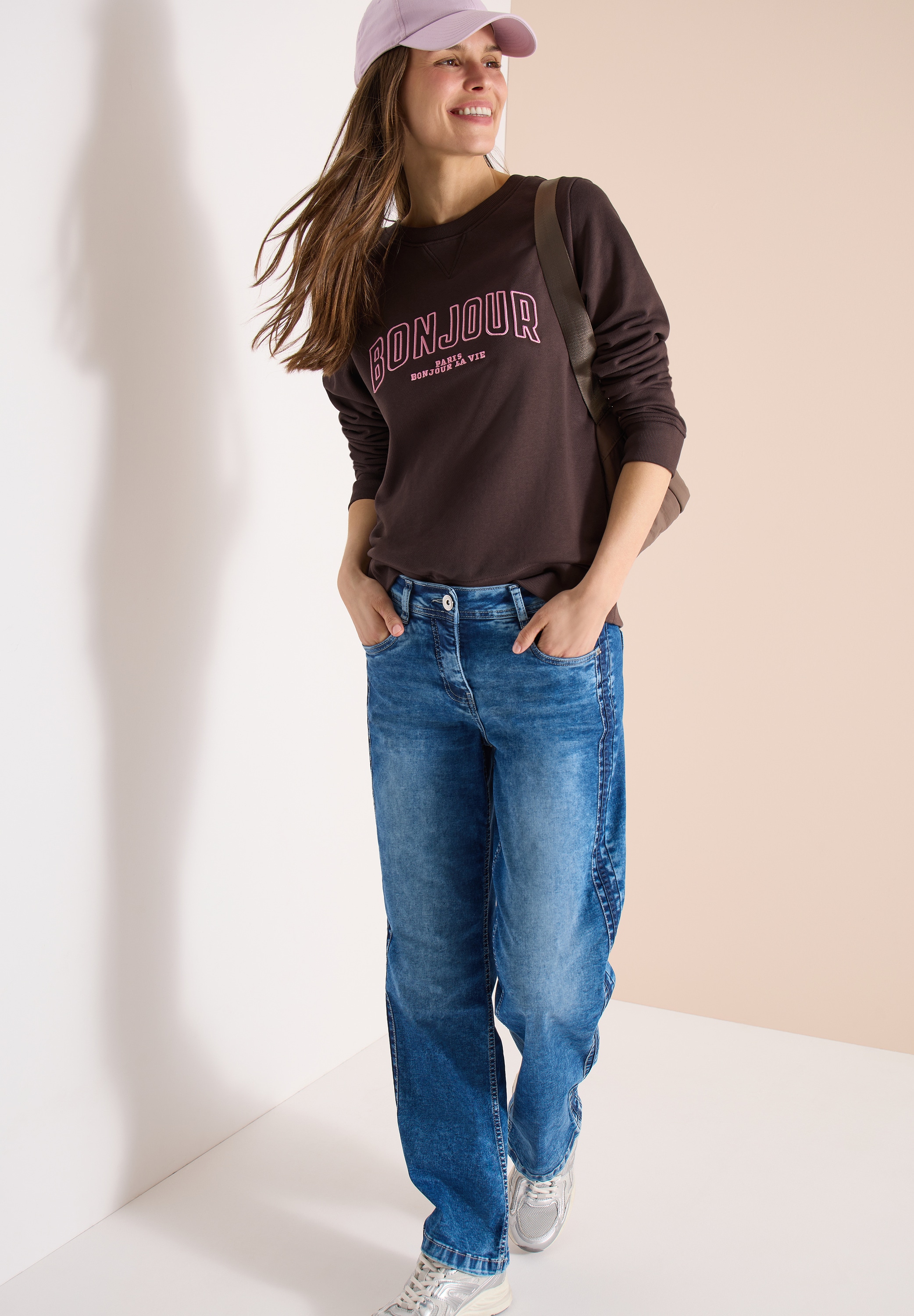 Cecil Sweatshirt , mit Schriftzug
