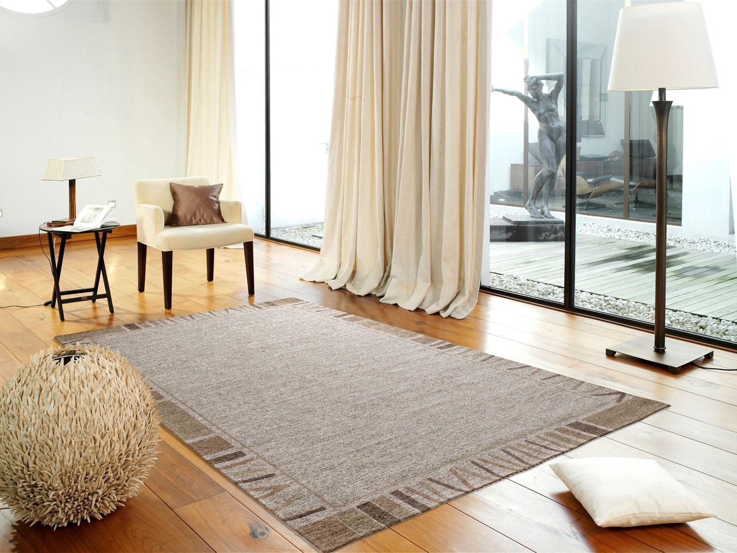OCI DIE TEPPICHMARKE Teppich »Alanis Border«, rechteckig, 5 mm Höhe, Wohnzimmer