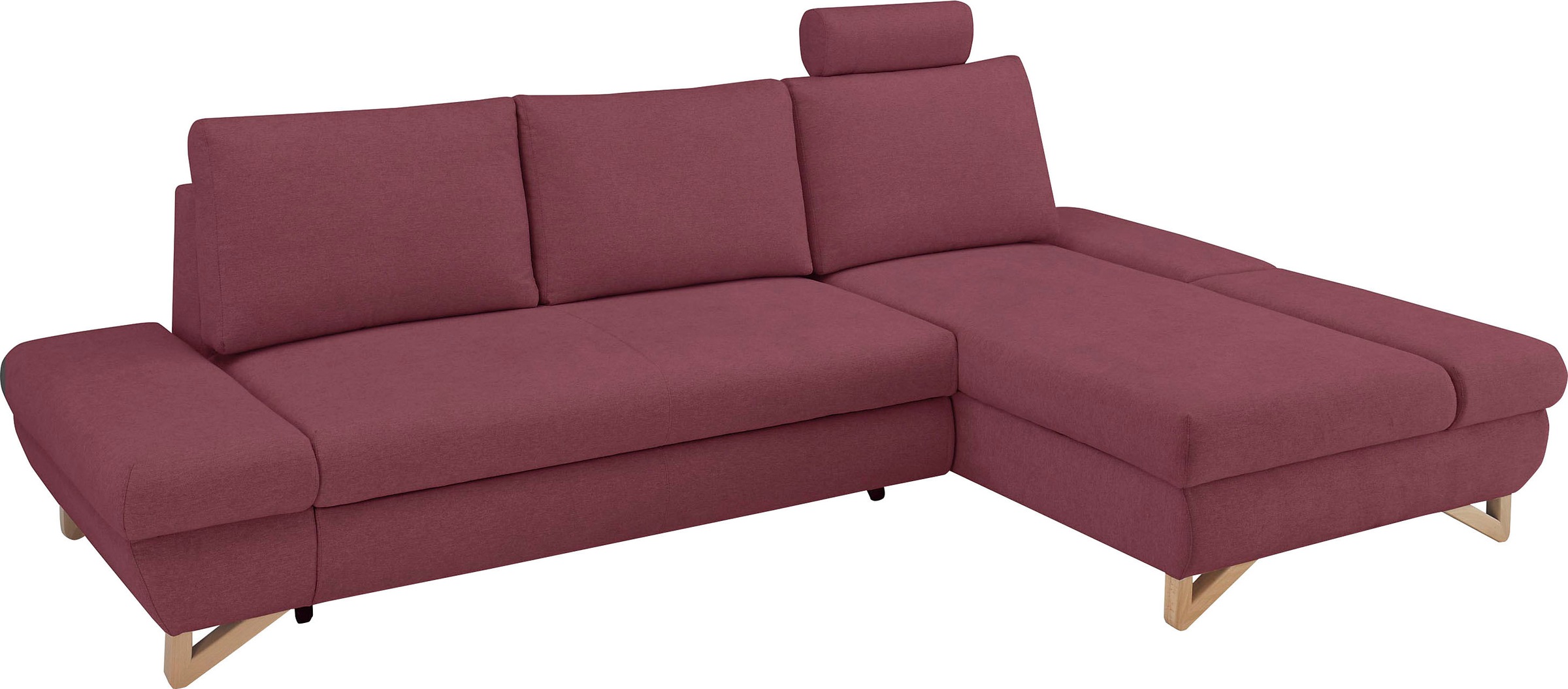Home affaire Schlafsofa »City/Giron« komfortable Bettfunktion (Liegefläche 245 x 138 cm), sowie Bettkasten