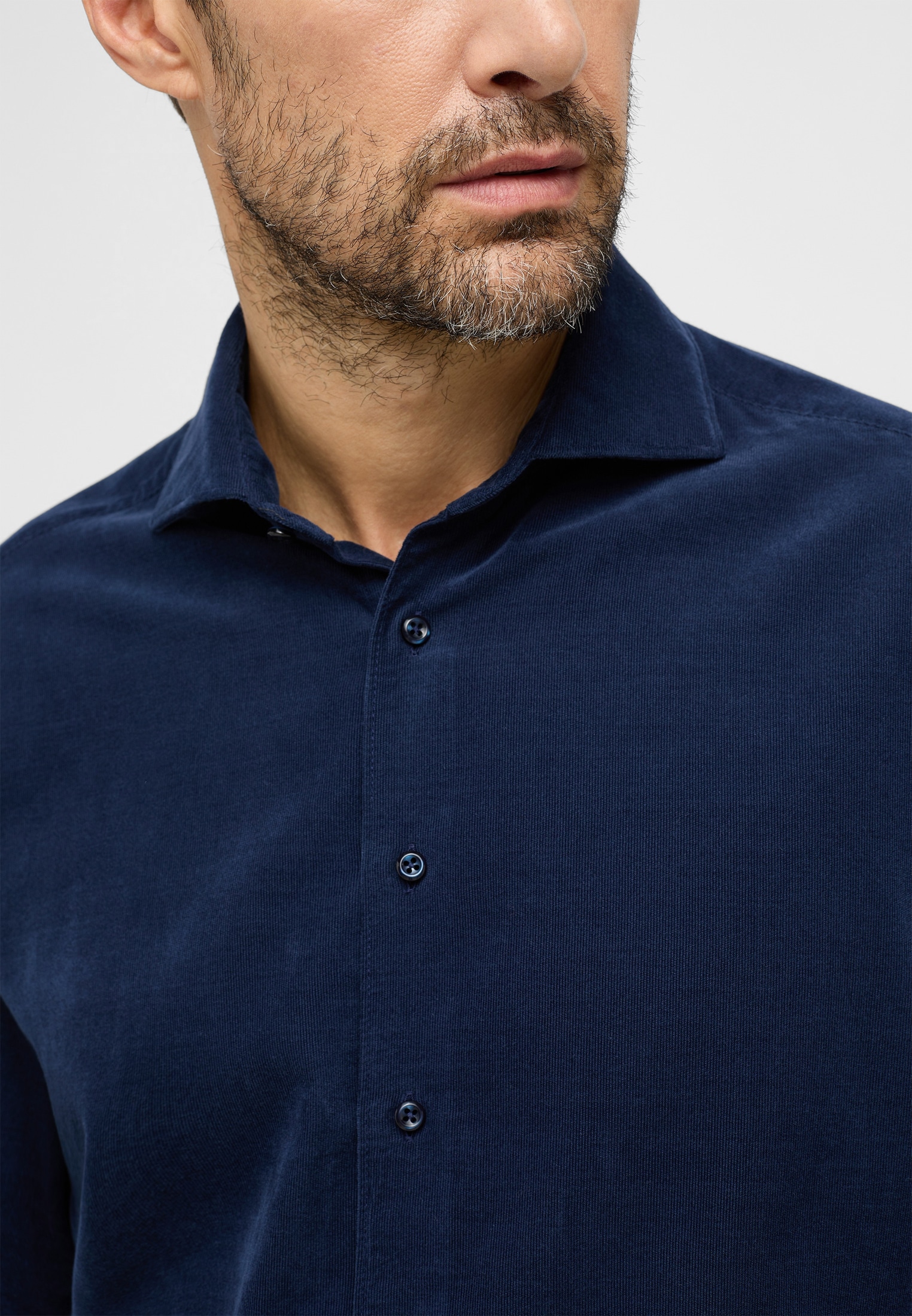 Eterna Langarmhemd »MODERN FIT« EASY IRON (bügelleicht)