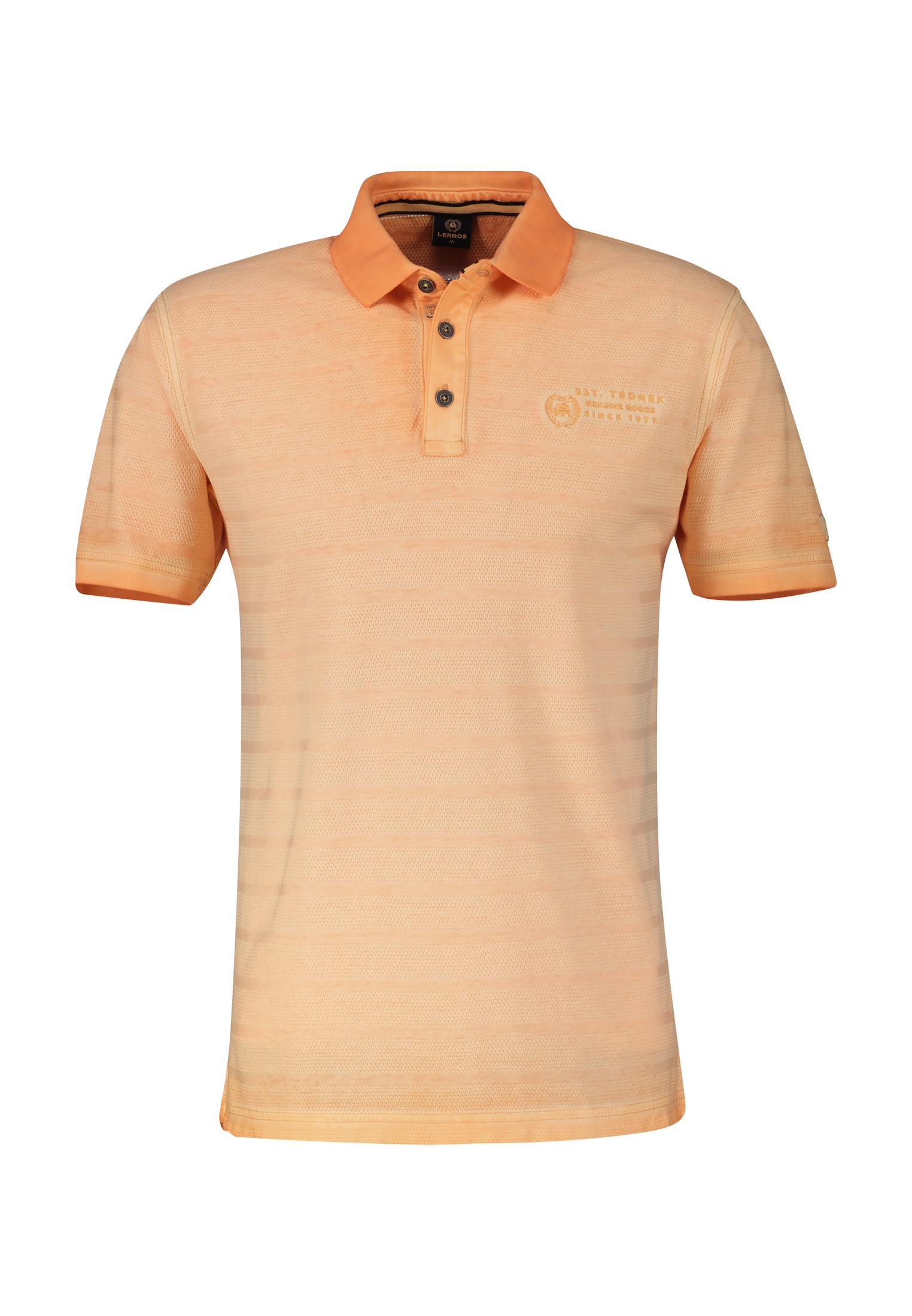 LERROS Poloshirt »LERROS Poloshirt, gestreift in Strukturqualität«