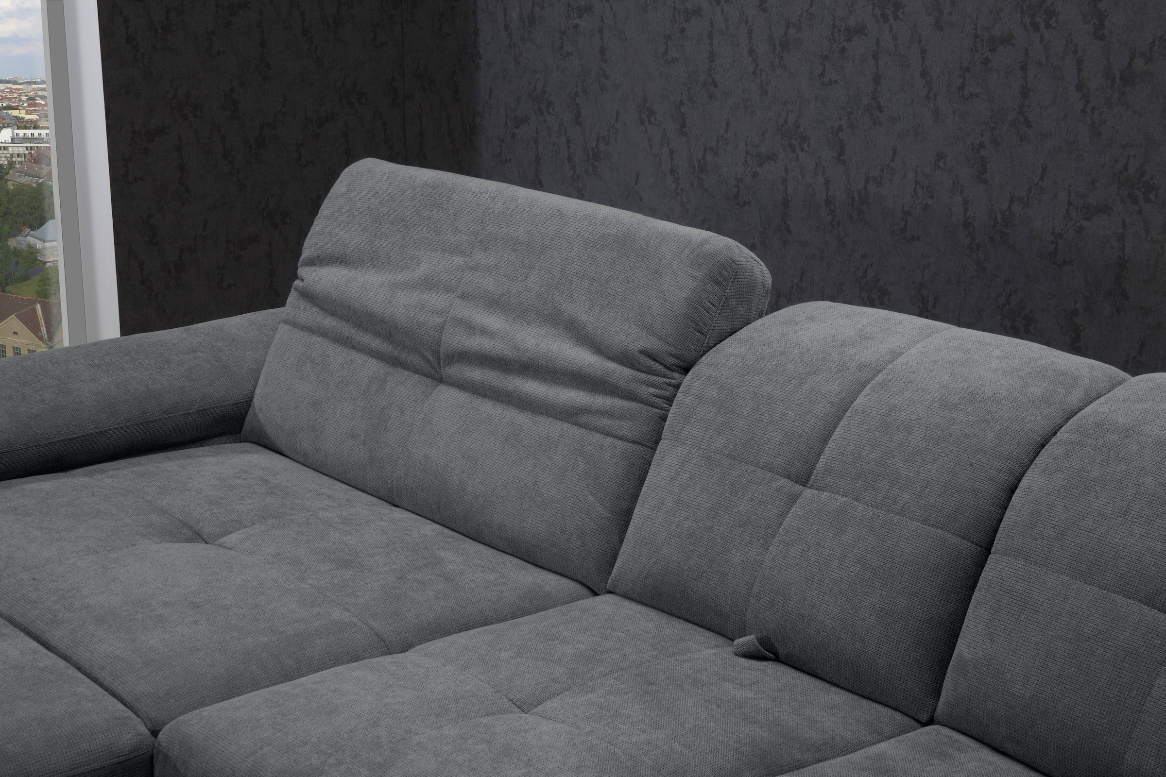 alina Ecksofa »Nadira« wahlweise mit Bettfunktion und Stauraum