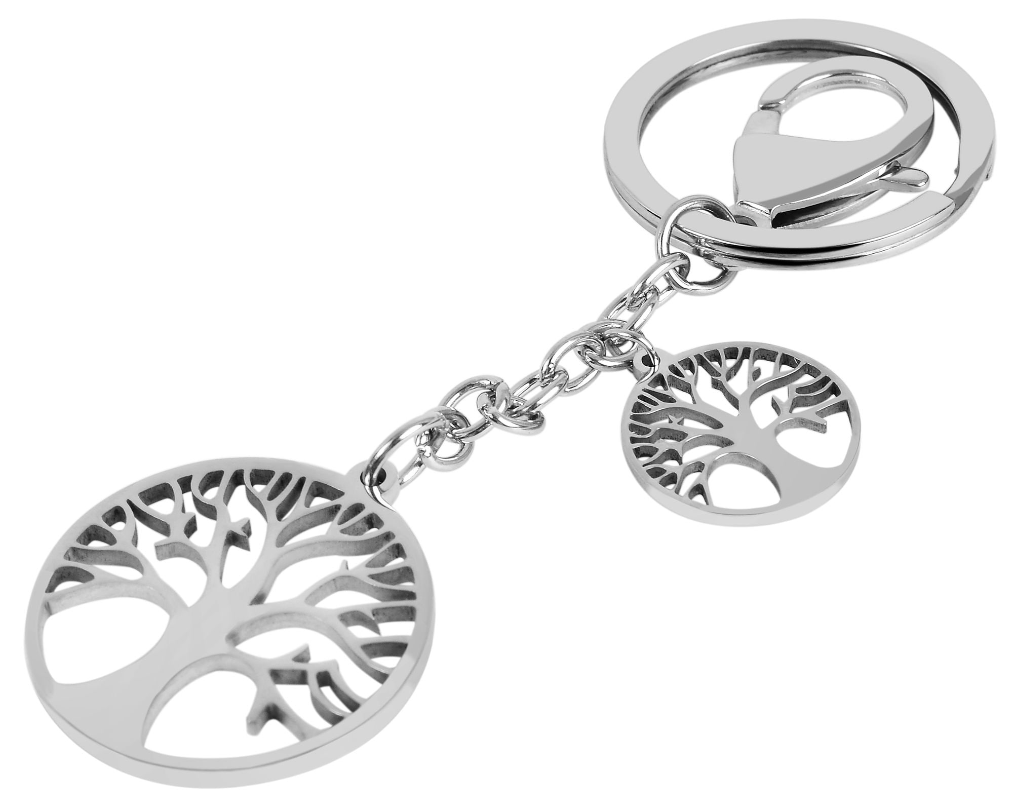 Adelia´s Kettenanhänger »Damen Anhänger ¿ Lebensbaumanhänger aus Edelstahl«