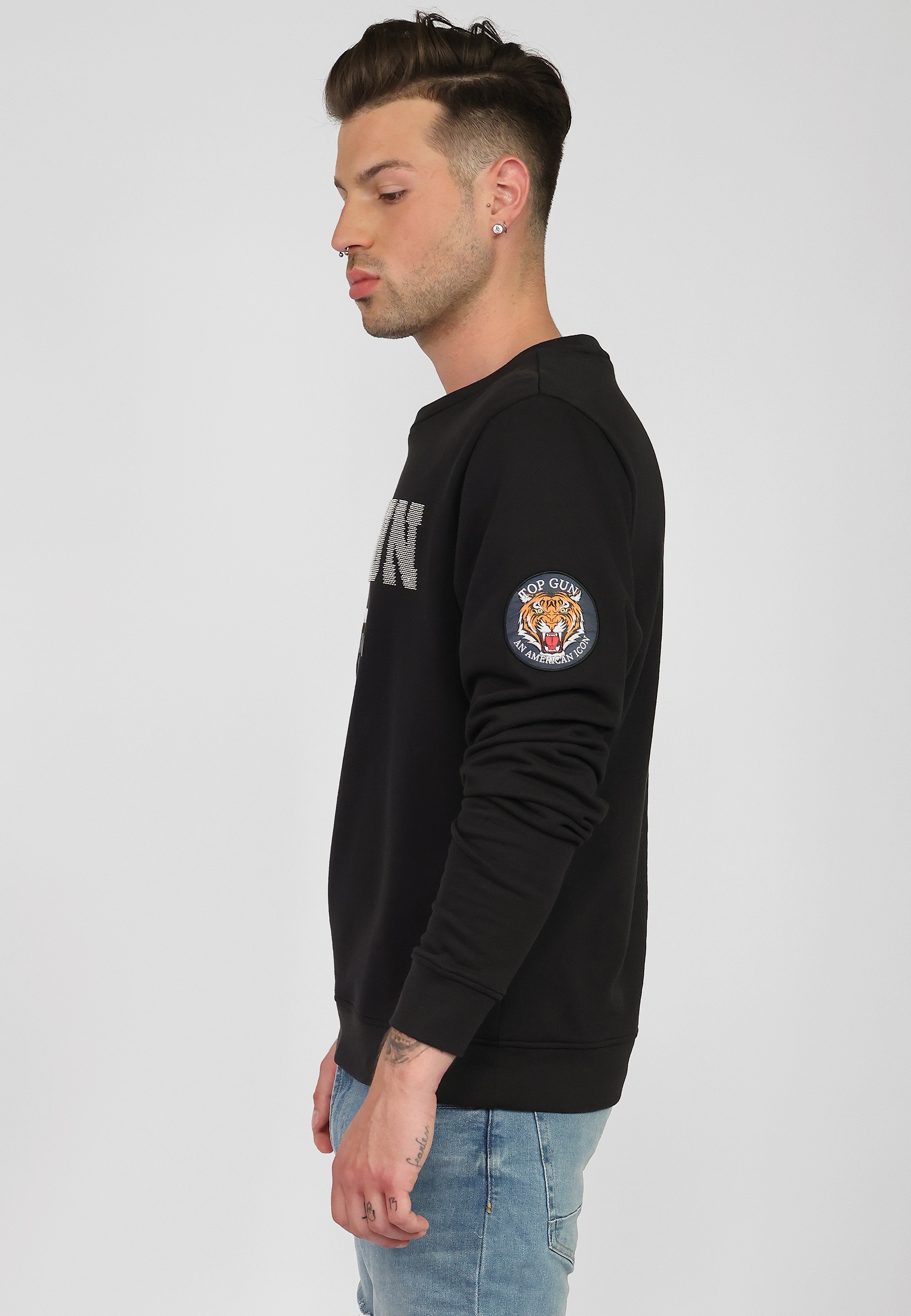 TOP GUN Sweatshirt »Sweater TG20213007«