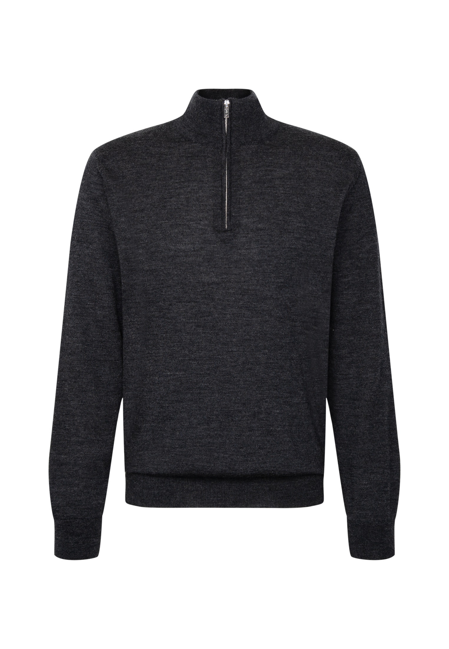 seidensticker Stehkragenpullover »Schwarze Rose« Quarter Zip Uni
