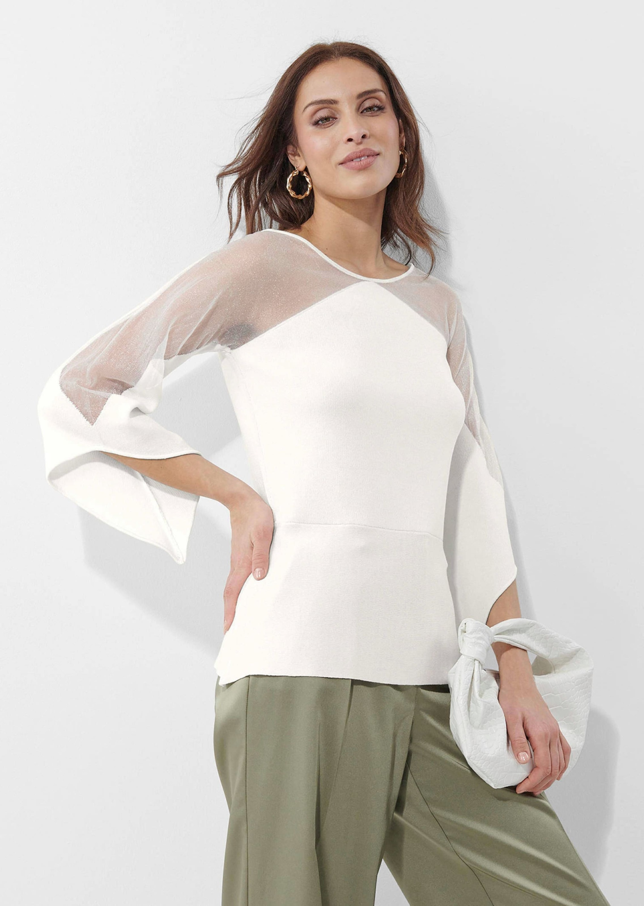 Alba Moda Longpullover »Pullover Pullover«