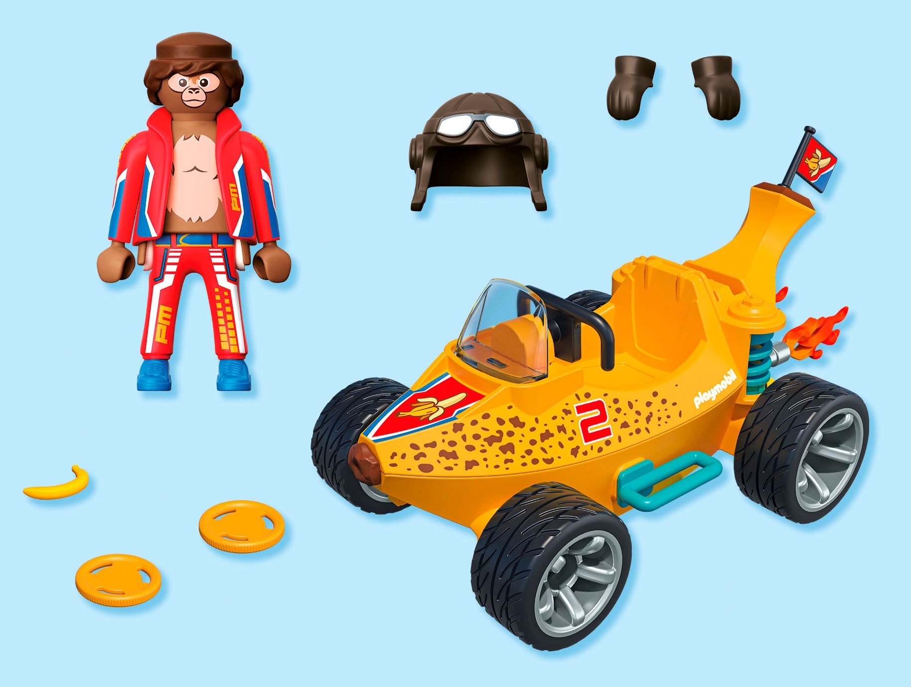 Playmobil® Konstruktions-Spielset »Rasende Banane (71717), Funstars« Made in Europe