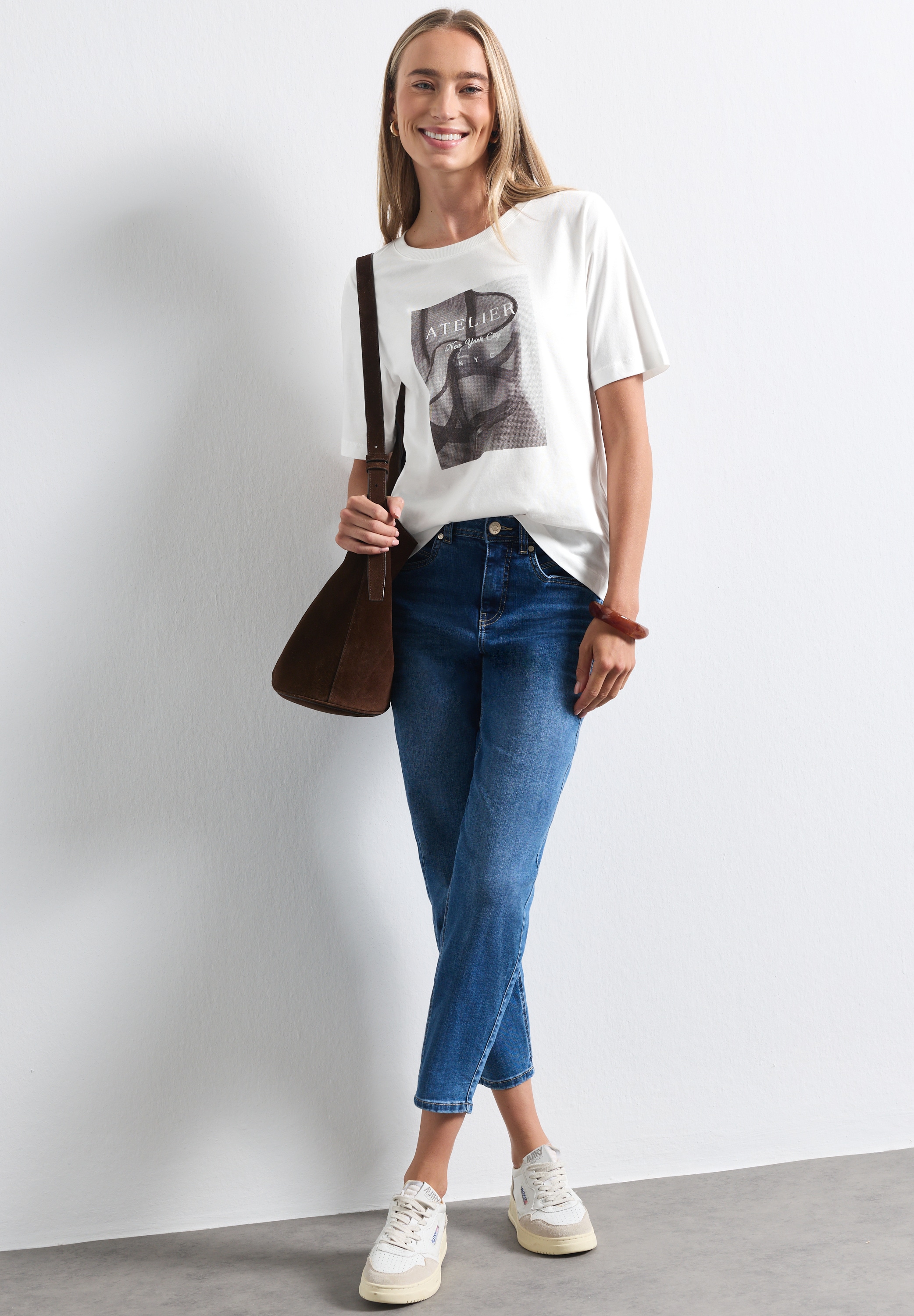 STREET ONE Kurzarmshirt mit modischem Fotoprint
