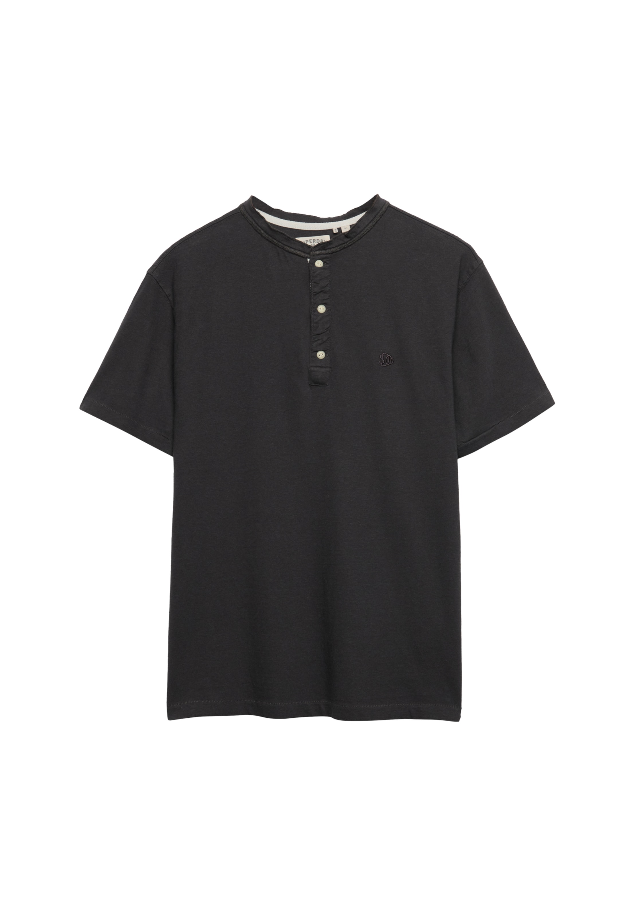 Superdry T-Shirt »CLASSIC COTTON LIN SS GRANDAD«