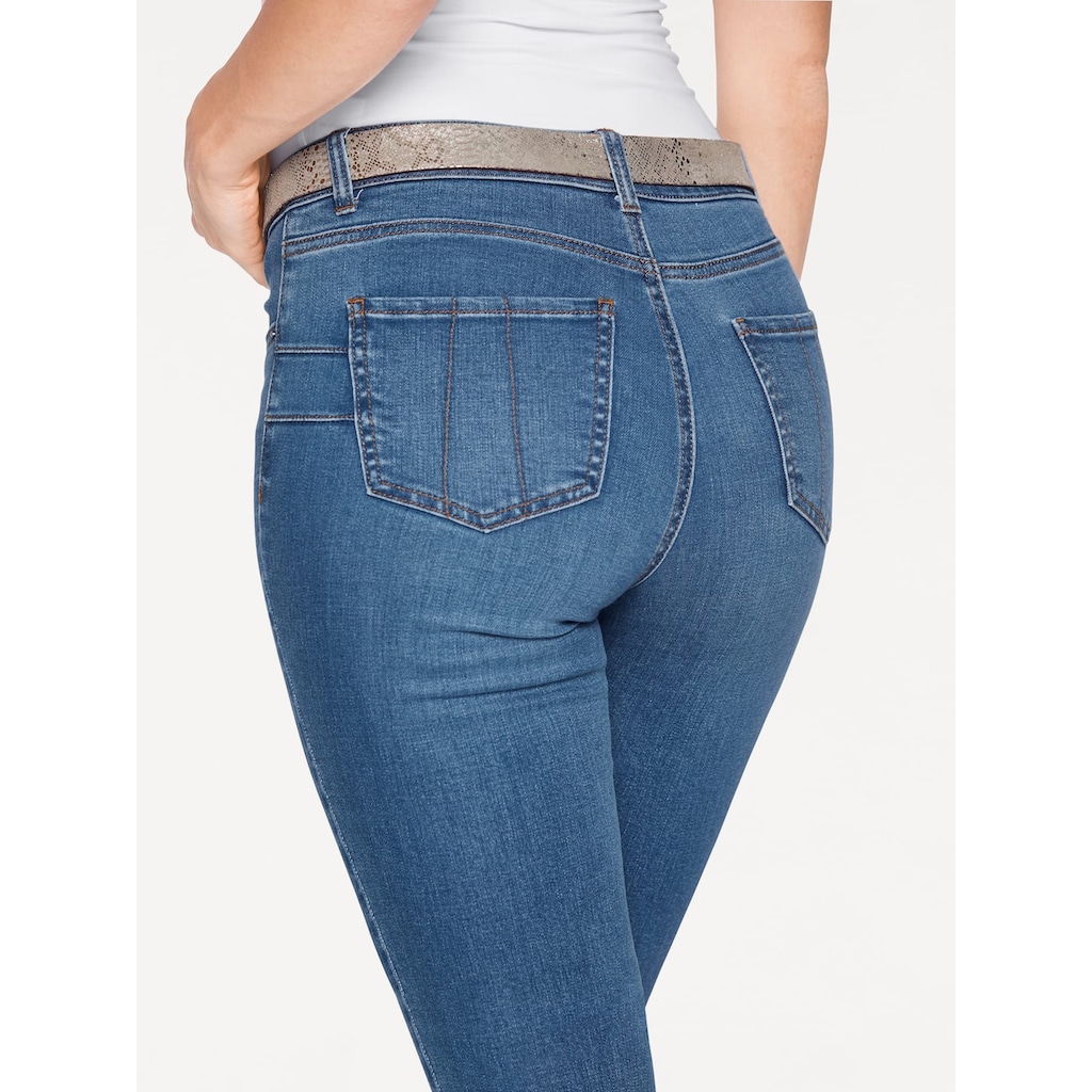 heine Push-up-Jeans, (1 tlg.)