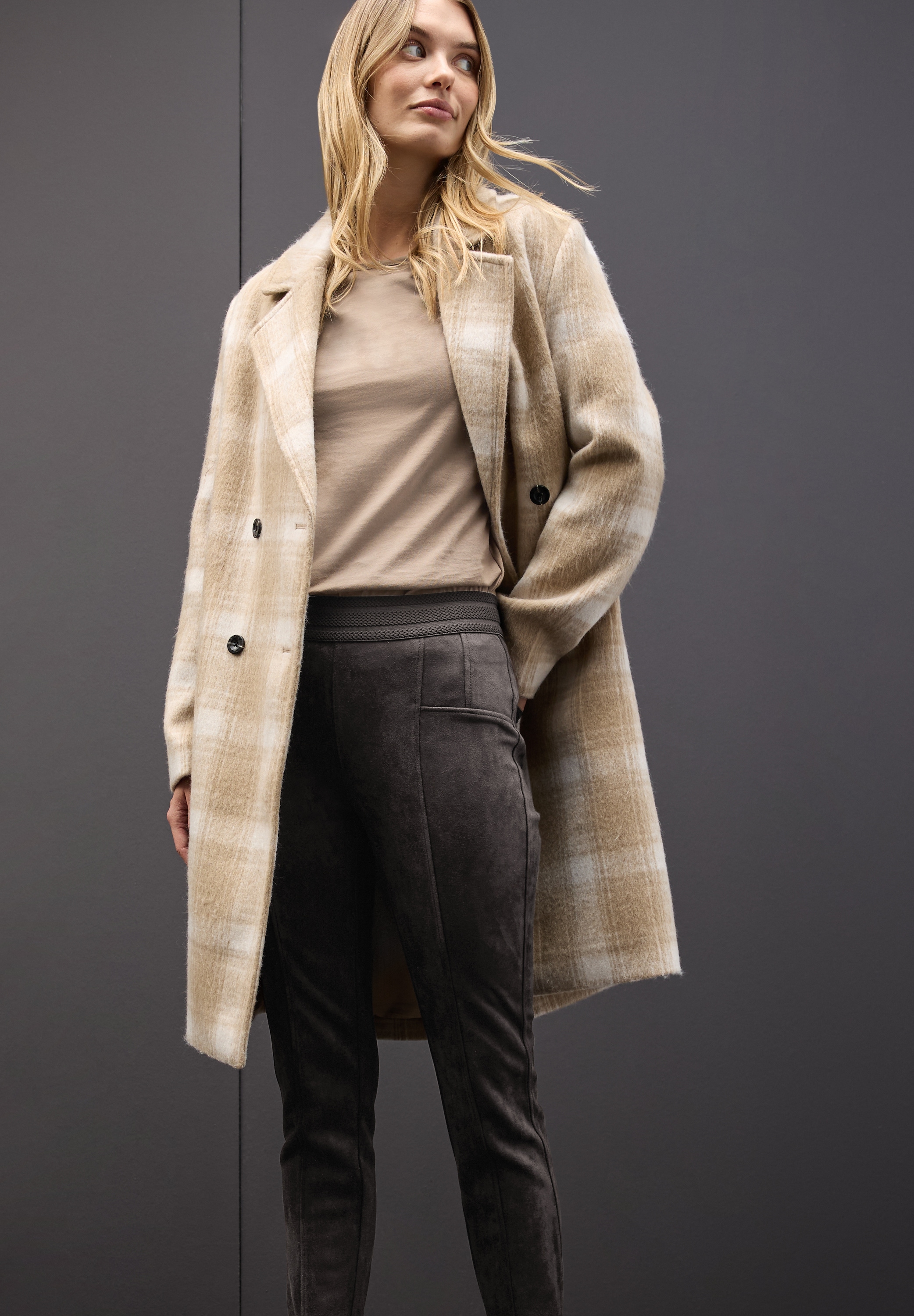 STREET ONE Stoffhose »Style Hope«  mit elastischem Bund