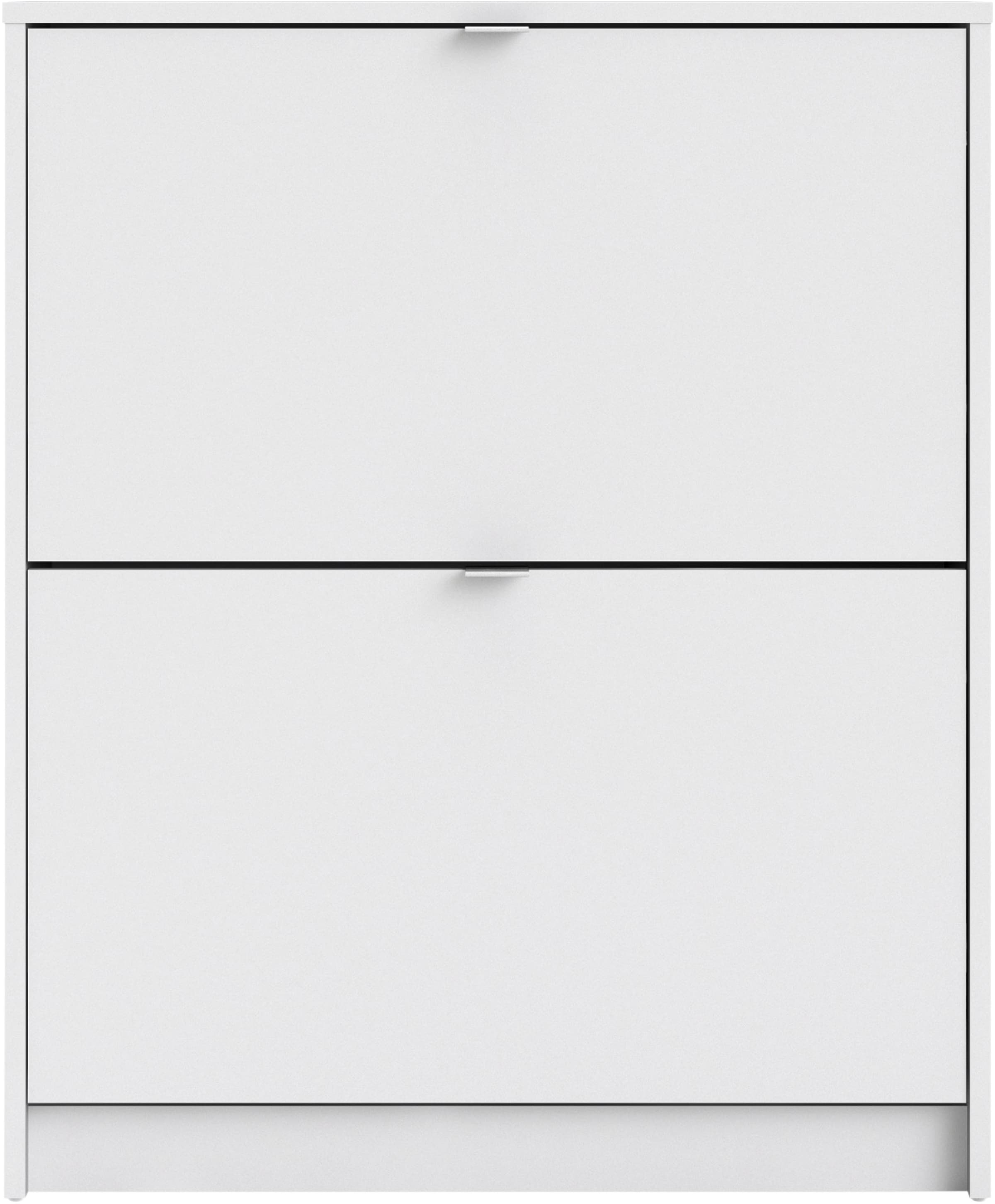 INOSIGN Schuhschrank »Shoes Schuhaufbewahrung, Schuhkommode, Schuhregal,« mit zwei Klappen, 2 Böden, Höhe 85 cm, ca. 12 Paar Schuhe