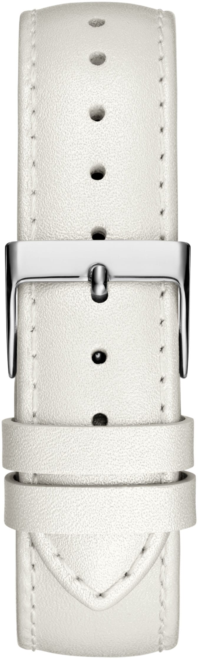 Guess Quarzuhr »LUSTER« Armbanduhr, Damenuhr, Lederarmband, Mineralglas, analog