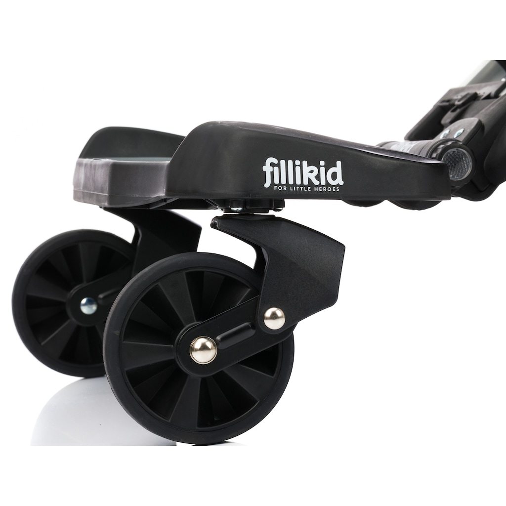 Fillikid Buggyboard »Filliboard Wide, schwarz«, (Set), 2-teilig