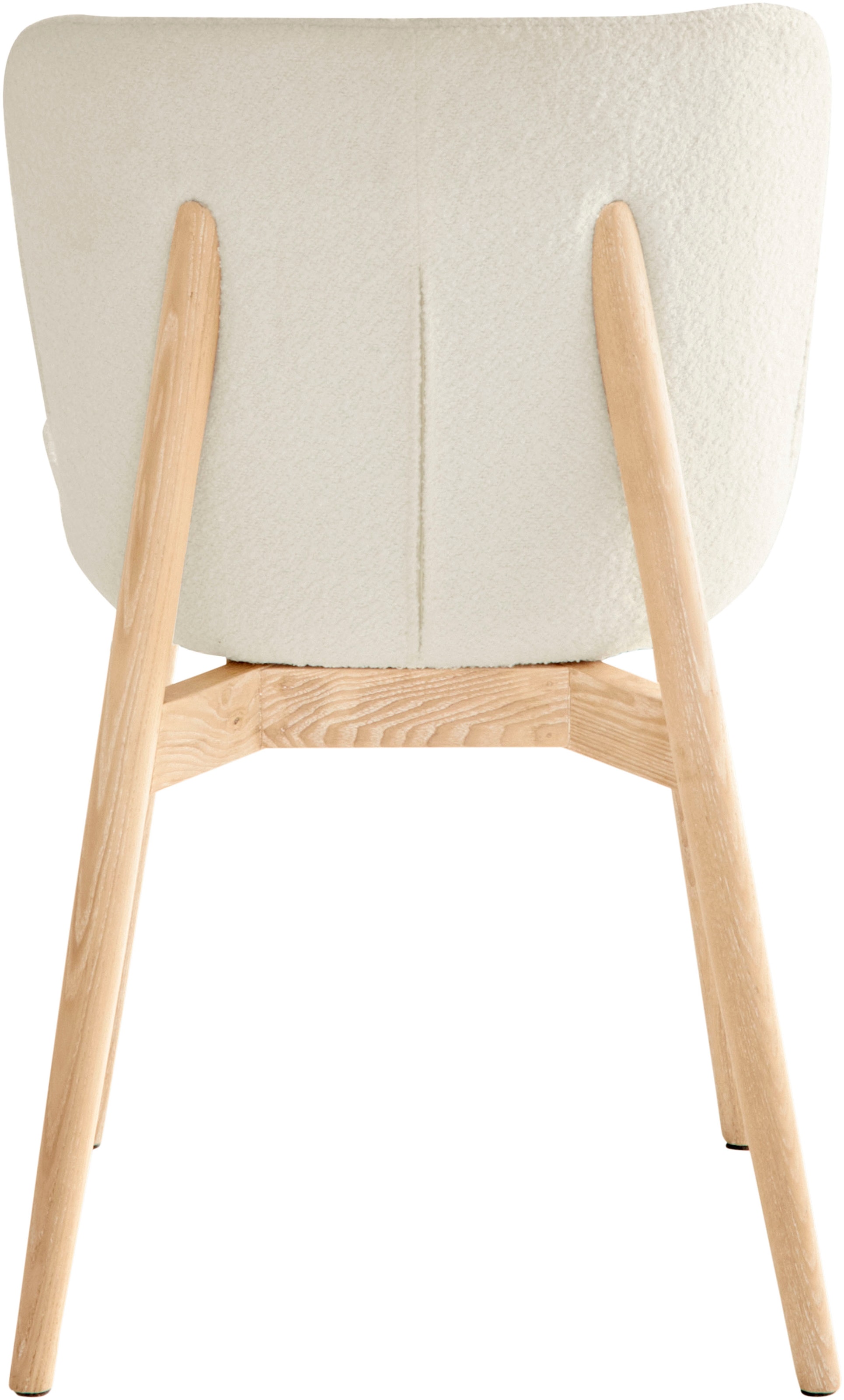 s.Oliver Esszimmerstuhl »Kailee« (Set) 2 Stk.weicher Bouclé-Bezug, ergonomisches Design, Eschenholzgestell