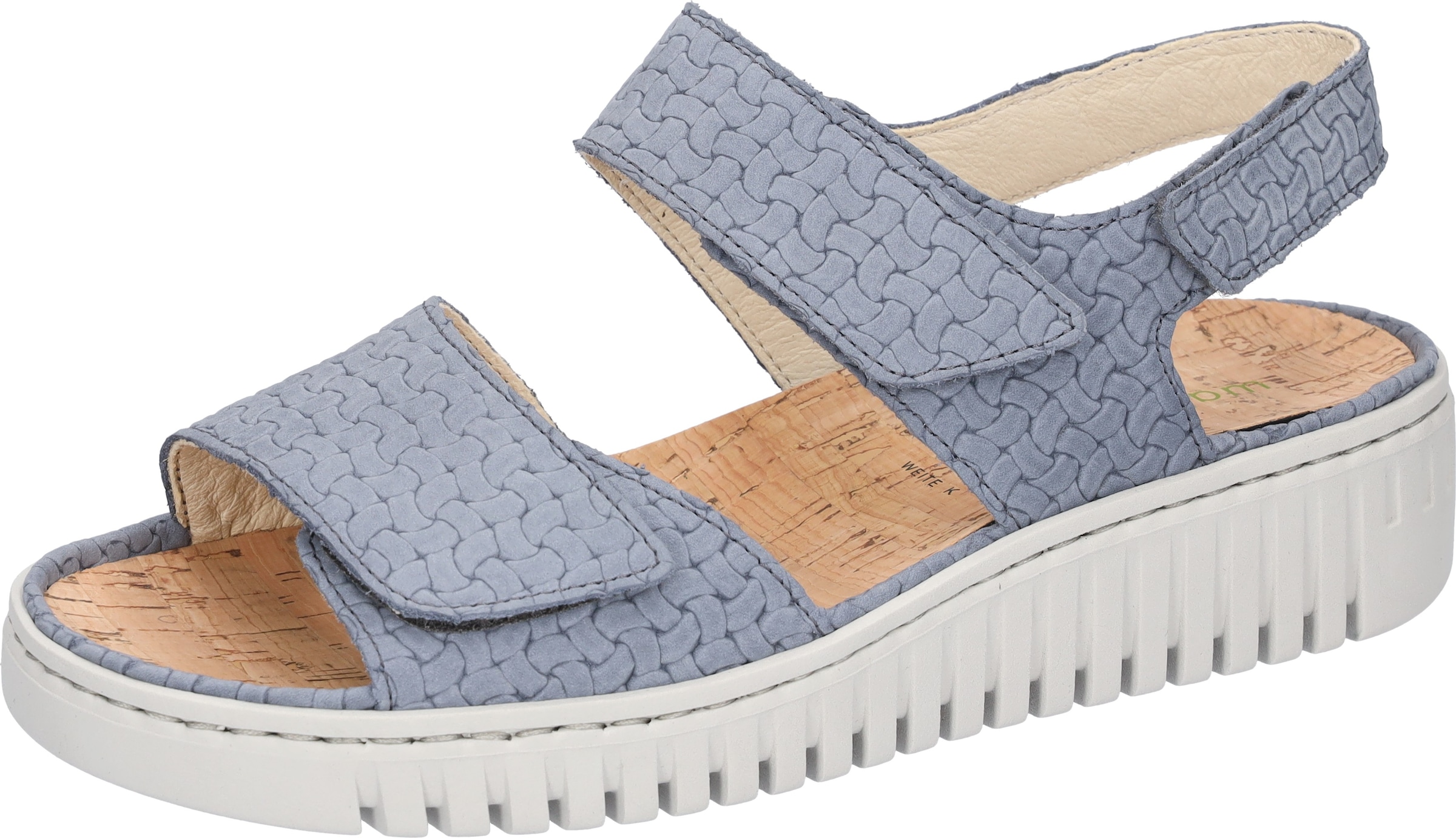 Waldläufer Plateausandale »K-VALERIE«  Sommerschuh, Bequemschuh, Klettschuh in Extraweite K