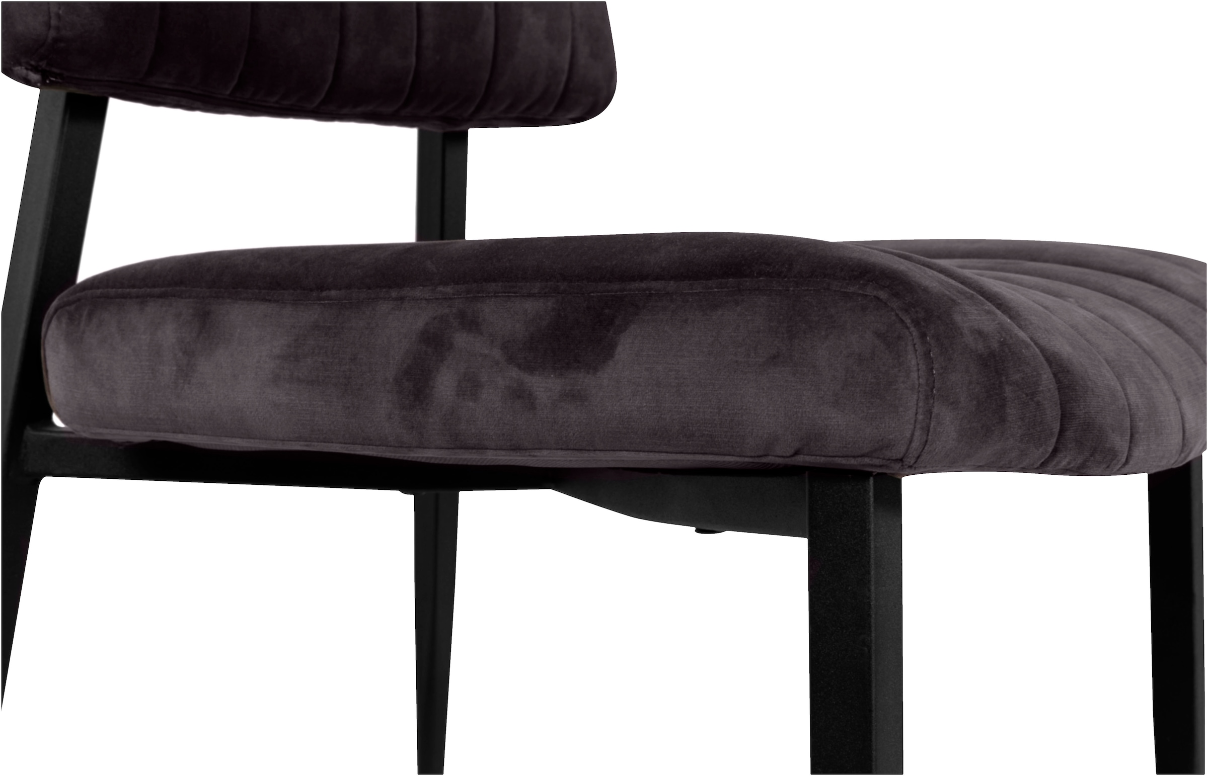 OMG Design Esszimmerstuhl »Ivan«, (Set), 1 St., Stoff, pflegeleichter Samtvelour Bezug, Küchenstuhl