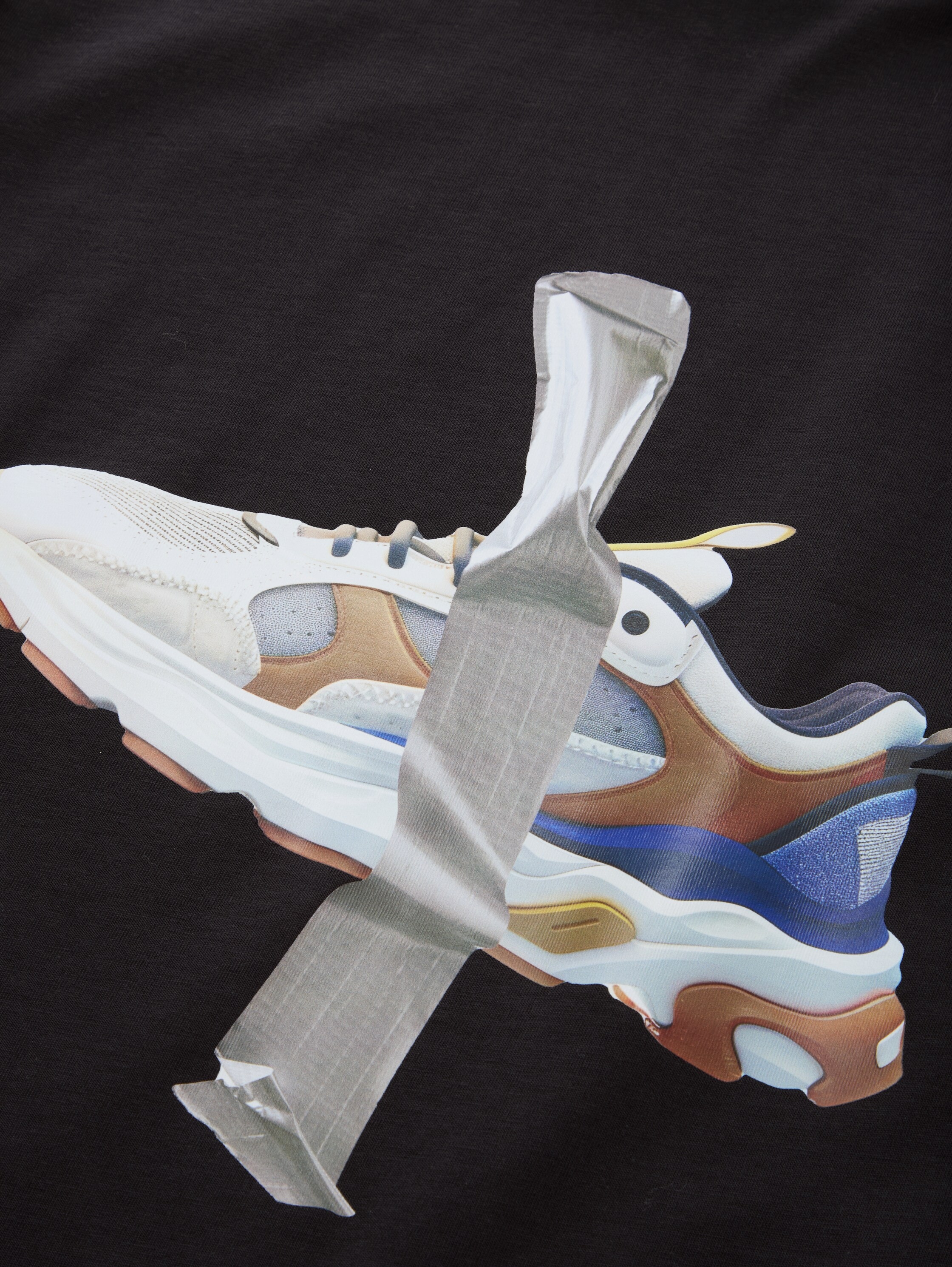 TOM TAILOR Langarmshirt mit Backprint