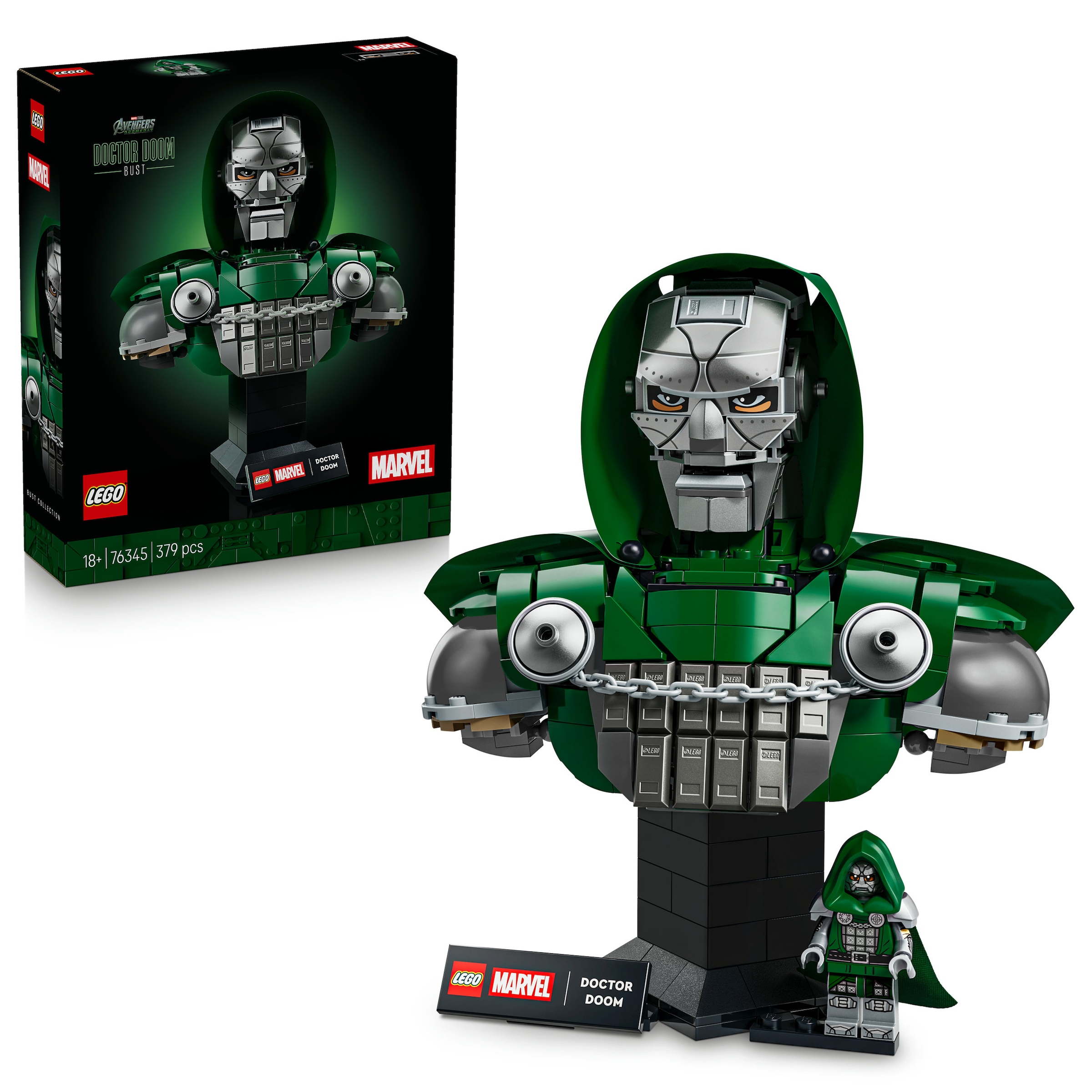 LEGO® Konstruktionsspielsteine »Doctor Doom Büste (76345), LEGO Super Heroes« Made in Europe