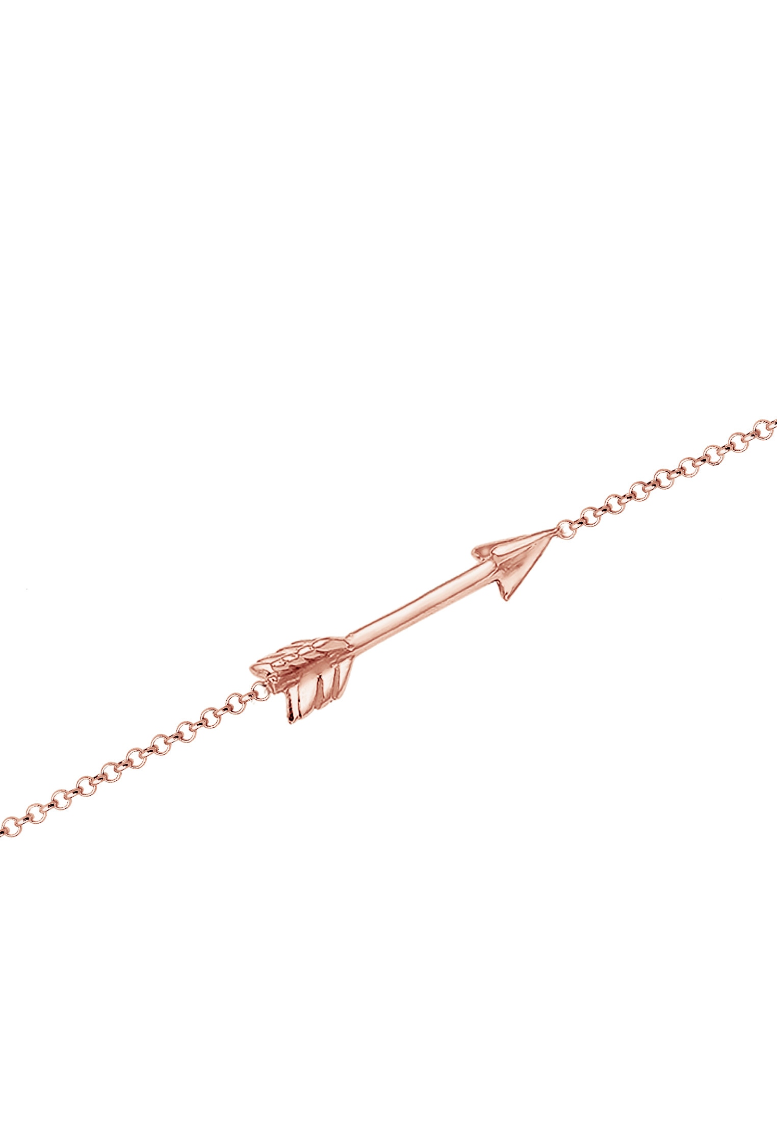Elli Armkette »Armband Erbskette Pfeil Boho Look Festival Cool 925 Silber«