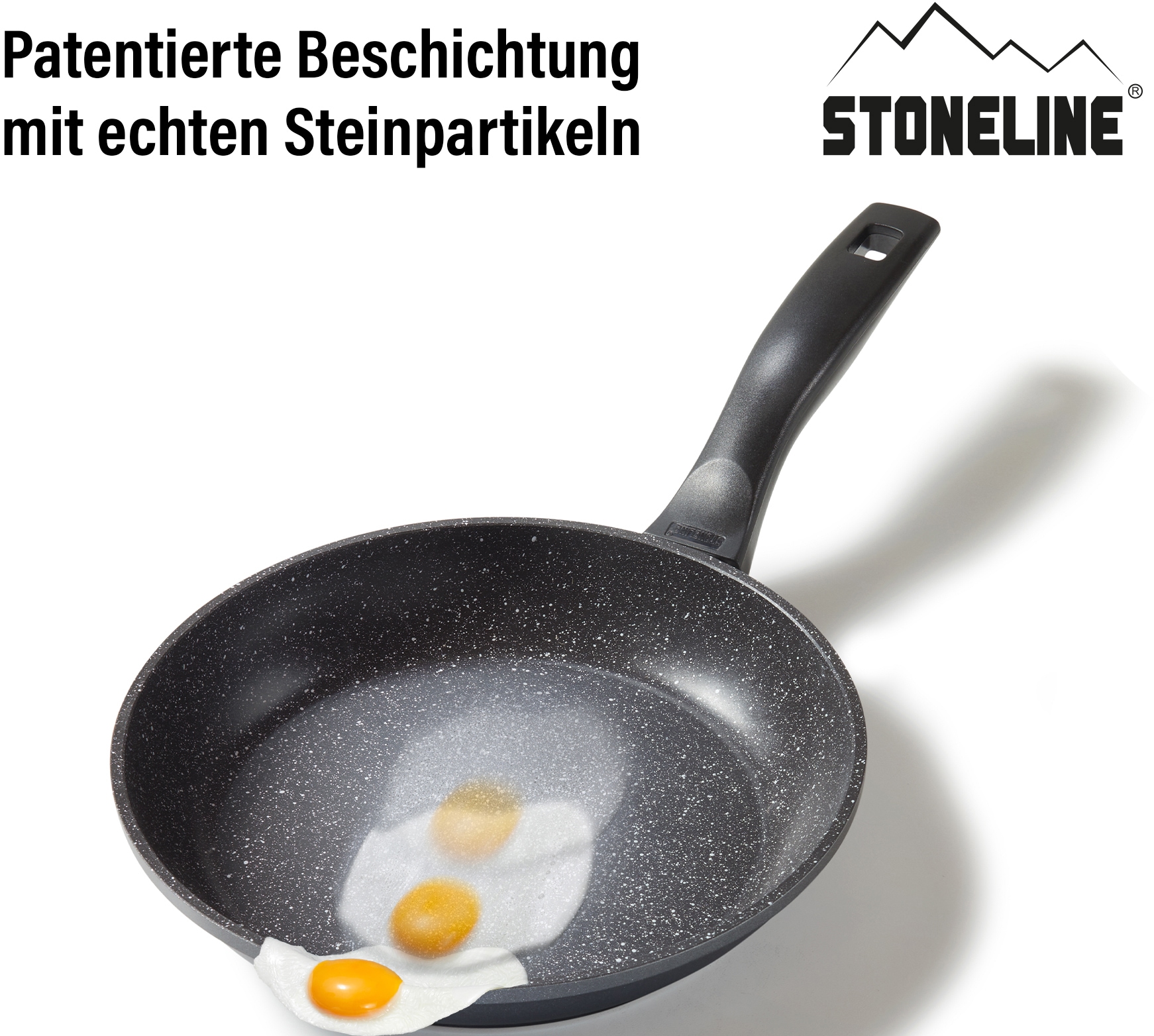 STONELINE Bratpfanne, Aluminium, (1 tlg.), Induktion