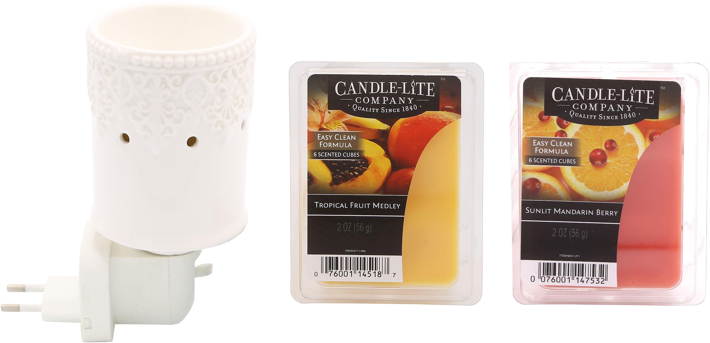 Candle-lite™ Duftlampe »Sena«, 2x bei Duftwachswürfel), Duftlampen-Set Elektronisches inklusive Nachtlicht OTTO (Set, online